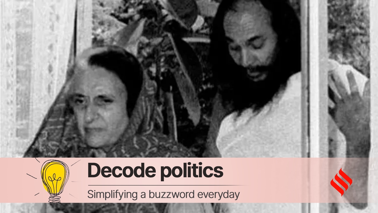Decode Politics: Indira Gandhi's favourite yoga guru, and an ashram caught in a row now for 30 years