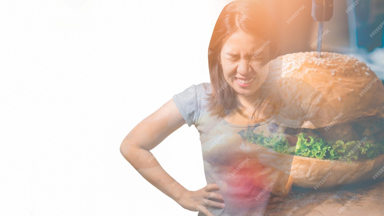 How can eating junk food cause chronic inflammation in your body that can lead to serious health risks?