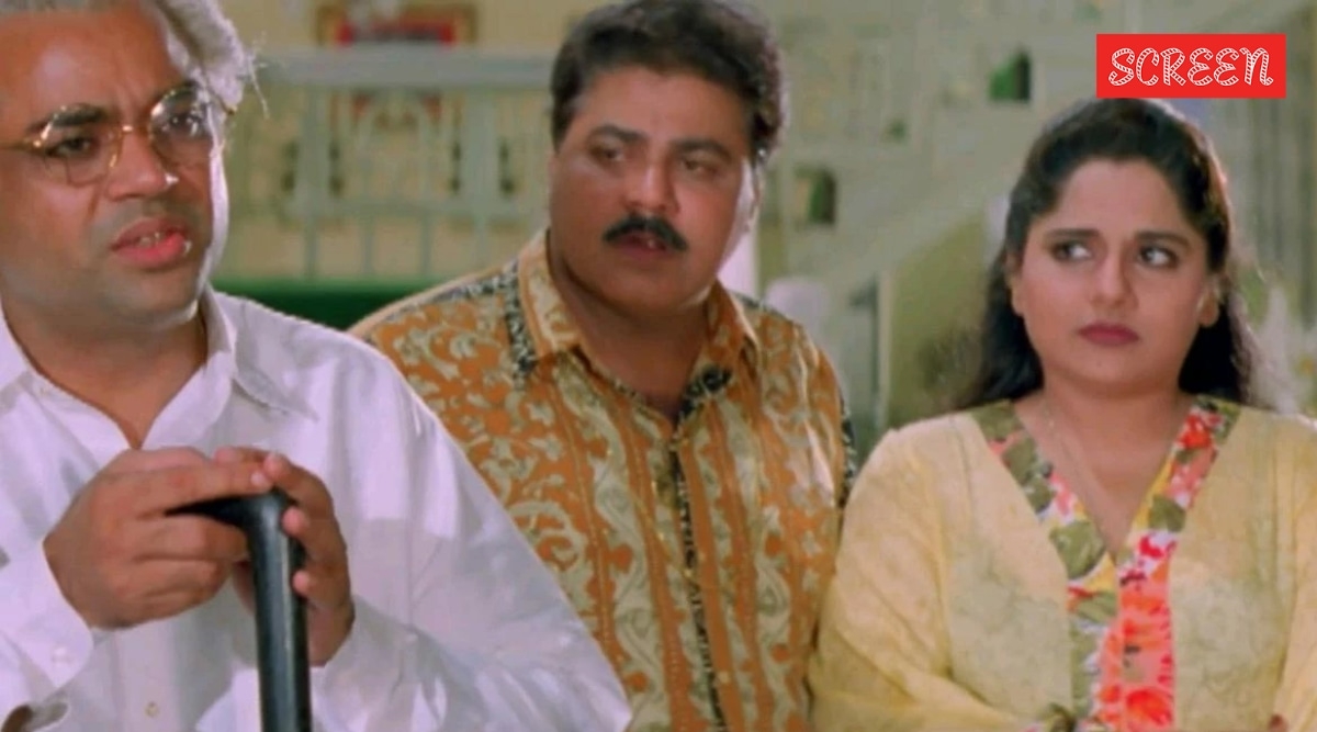Paresh Rawal looks at a picture of himself in Hero No 1, says he had to ‘detox' from ‘dirty' Hindi movies by doing theatre