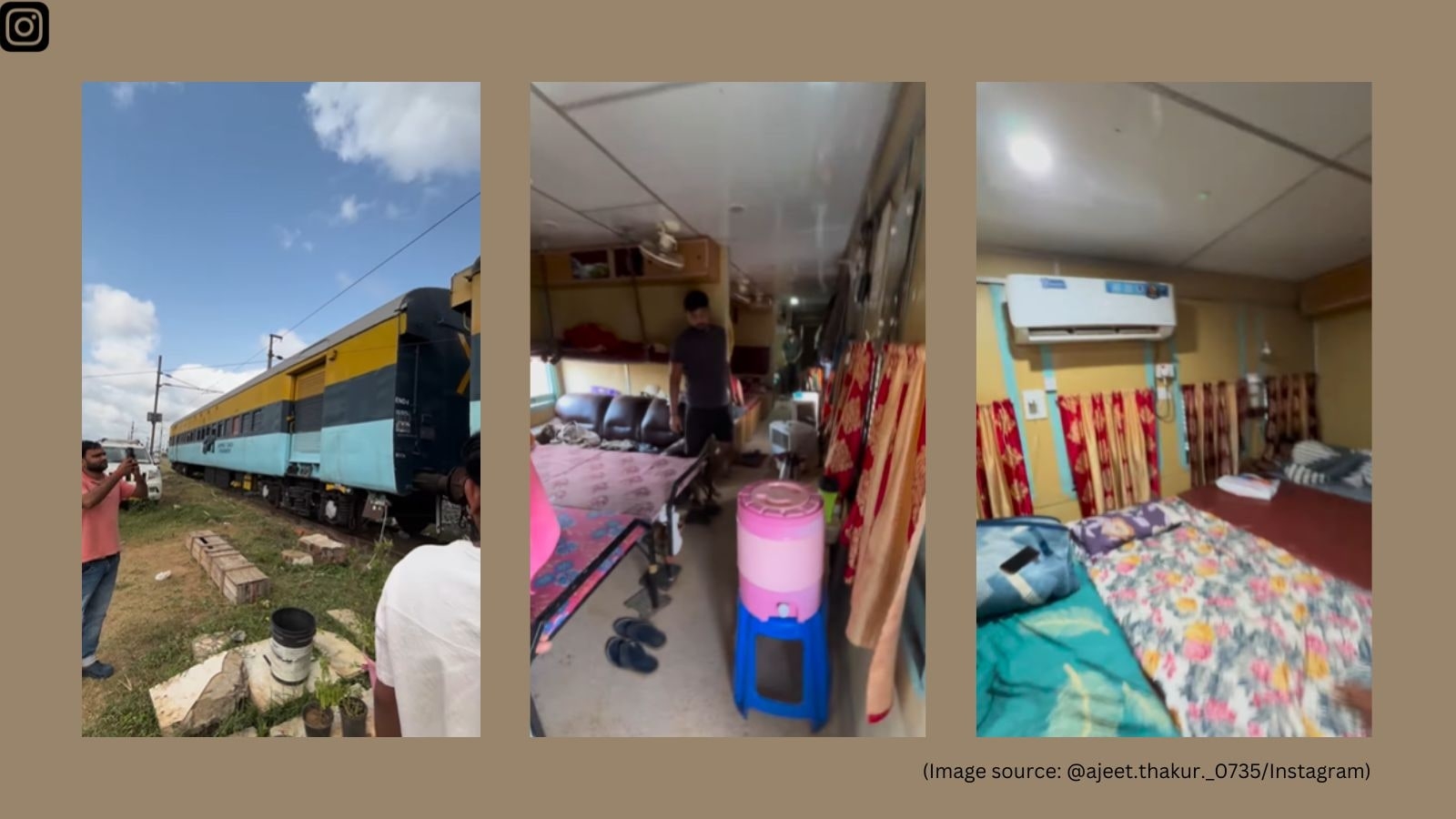 Old train coach transformed into fully-equipped bachelor pad; video goes viral