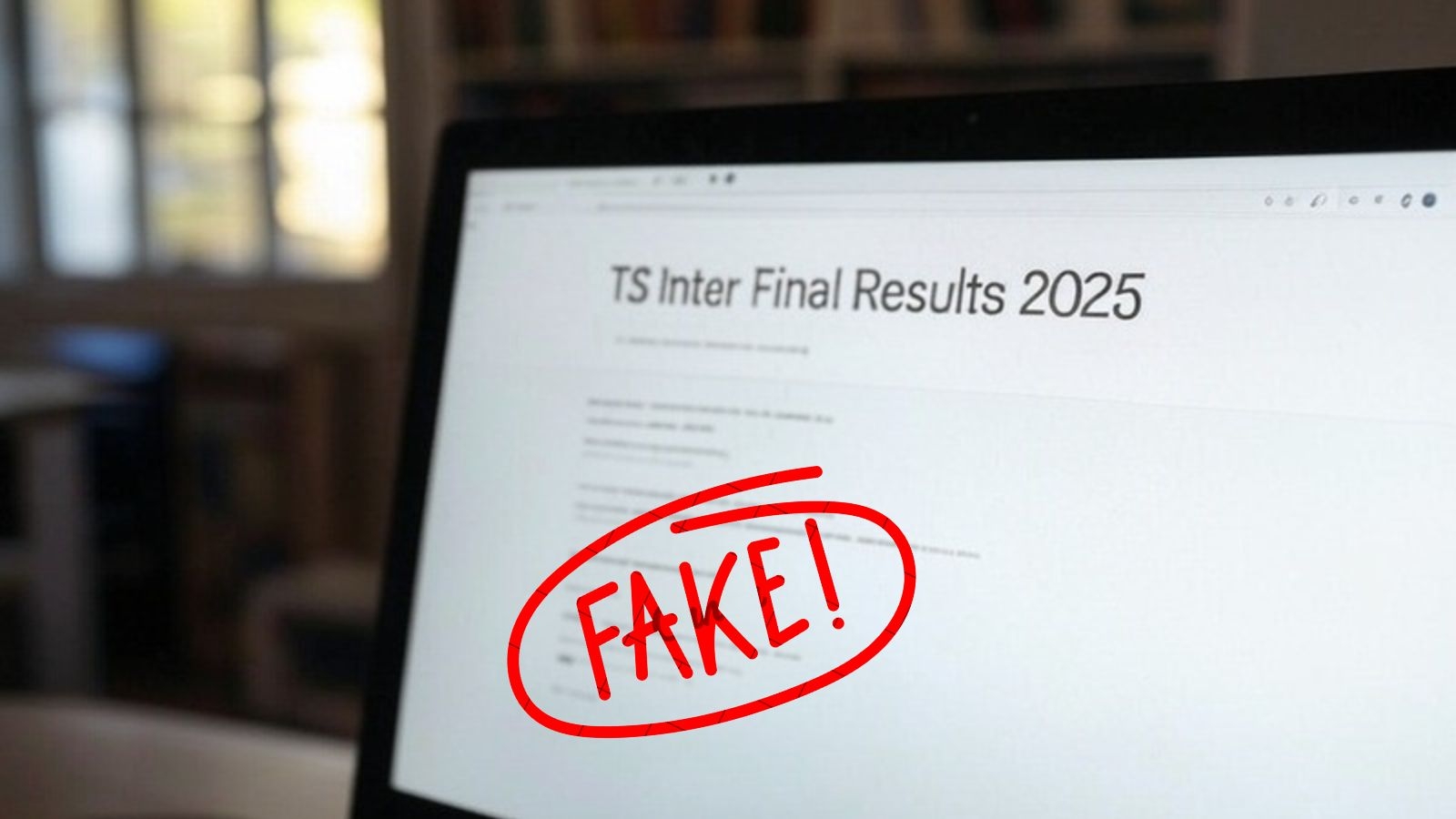 TS Inter Final Results 2025: Official Vs fake websites to download TSBIE IPE marks memo