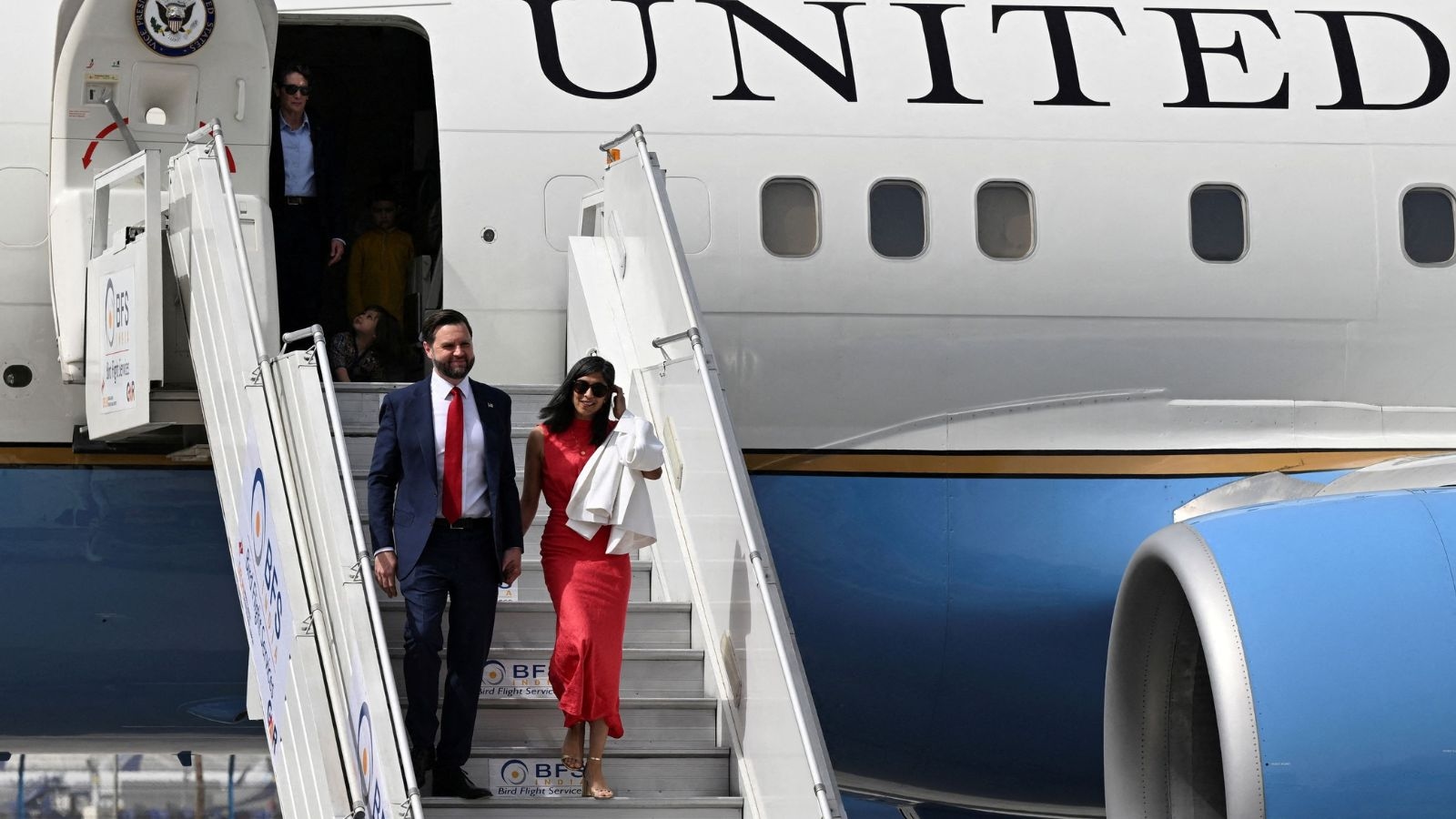 US V-P JD Vance arrives in India, to hold talks with PM Modi amid US tariff war
