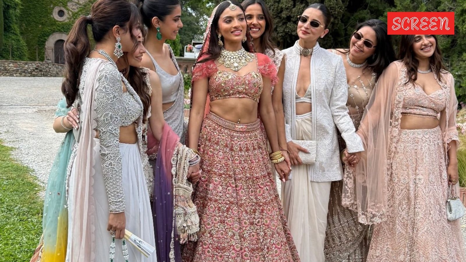 Alia Bhatt is a happy bridesmaid as she dances with bride and groom at friend's wedding in Spain, watch