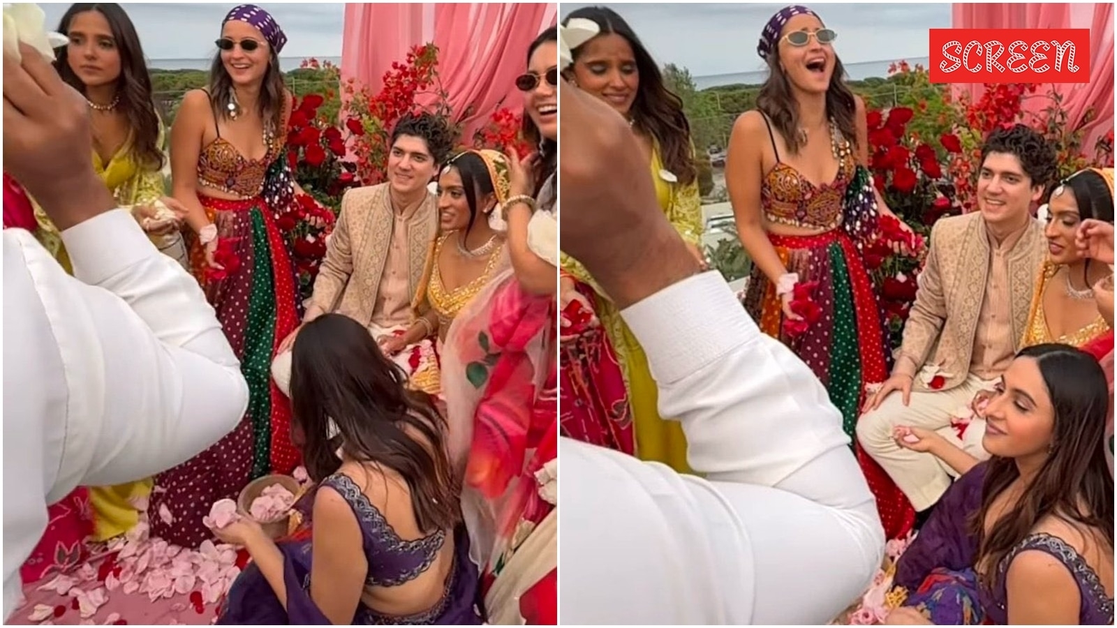 After stunning at Cannes, Alia Bhatt embraces badass desi look for friend's wedding in Spain. Watch