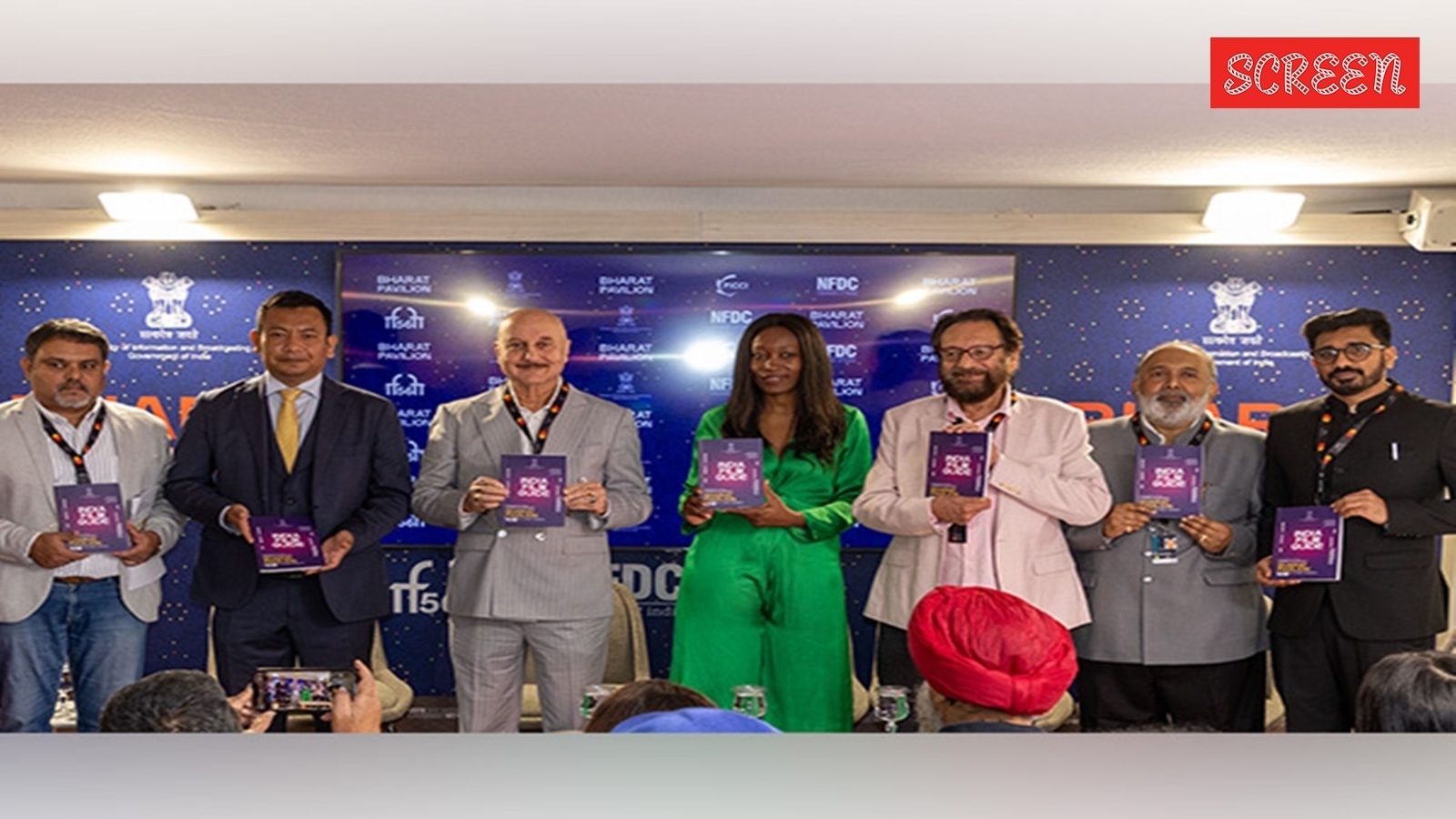 The Bharat Pavilion gets inaugurated at Cannes 2025, Anupam Kher and Shekhar Gupta attend ceremony