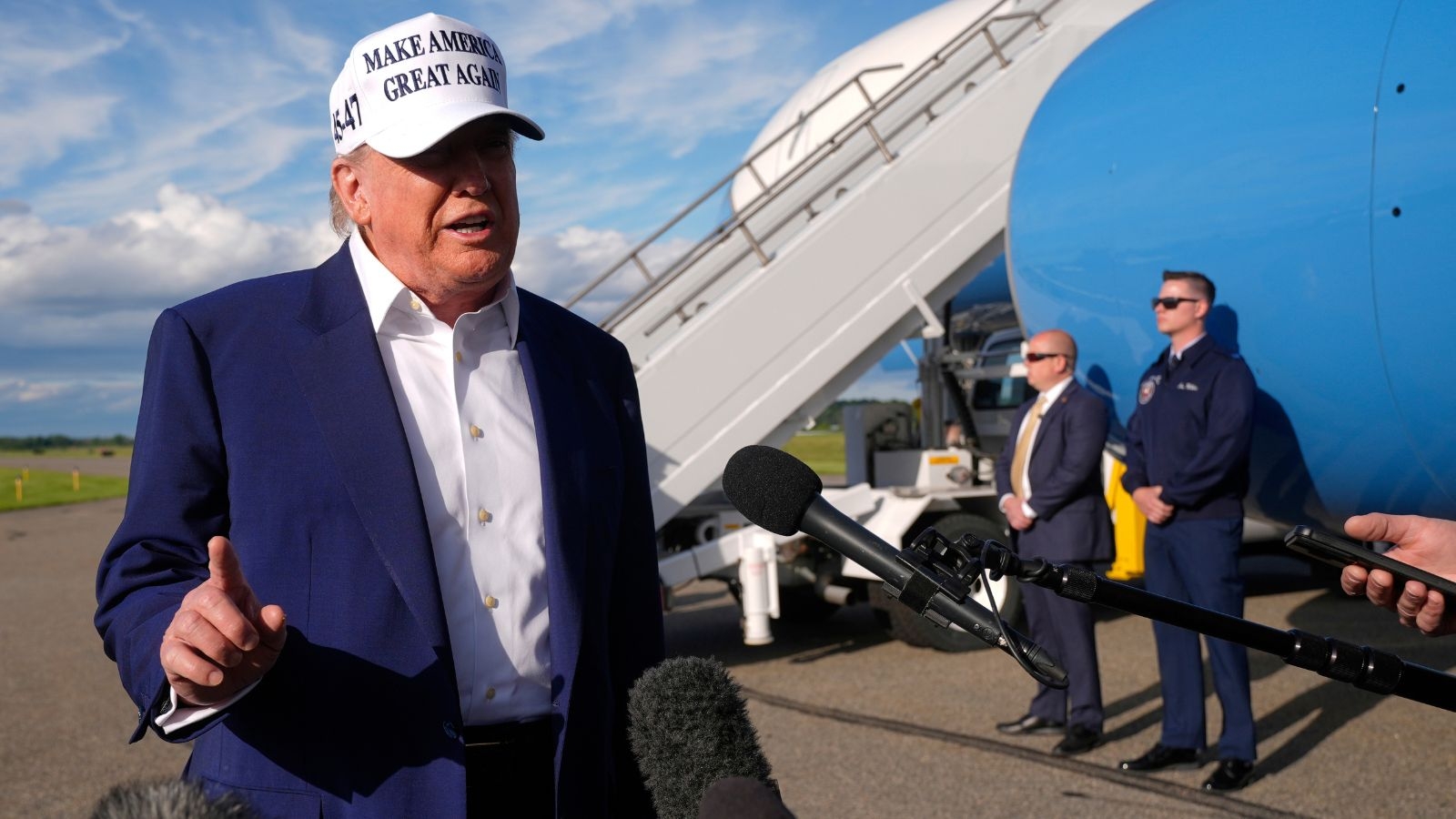 WATCH: Trump says US wants to make ‘tanks, not T-shirts' as he defends tariff policy