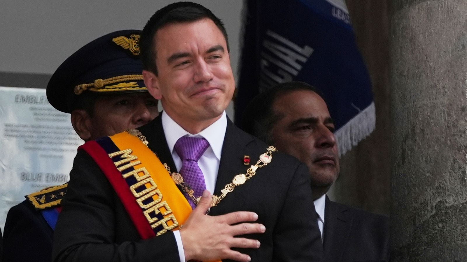 Ecuador's Noboa begins second term vowing crackdown on crime and economic revival