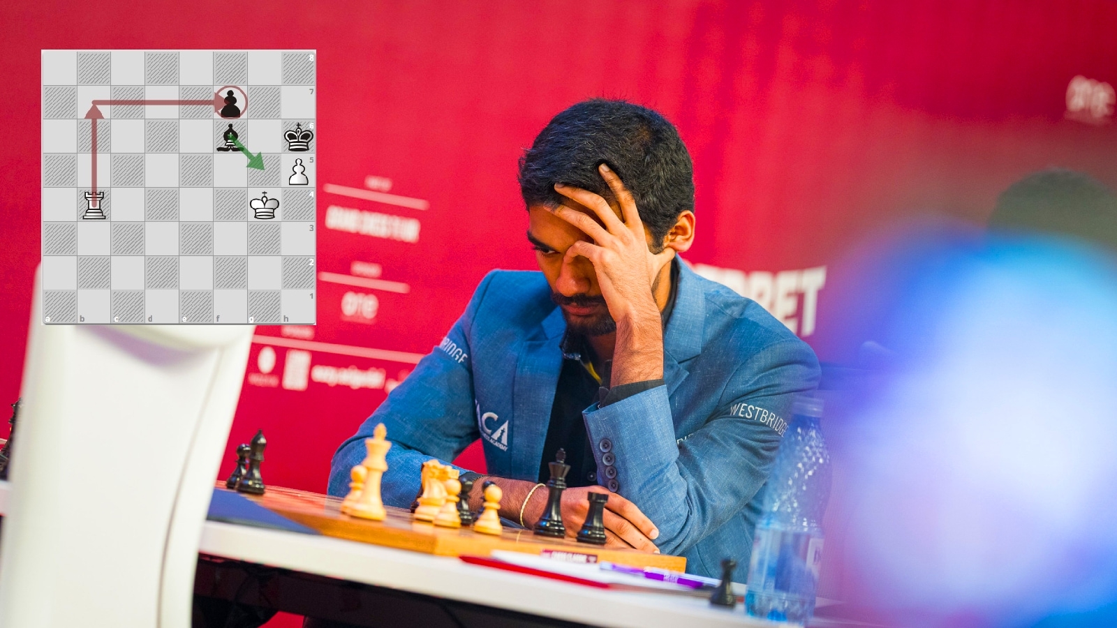 Blunder, zugzwang, resignation: How one move from Gukesh forced him to lose from a drawn position vs Alireza Firoujza