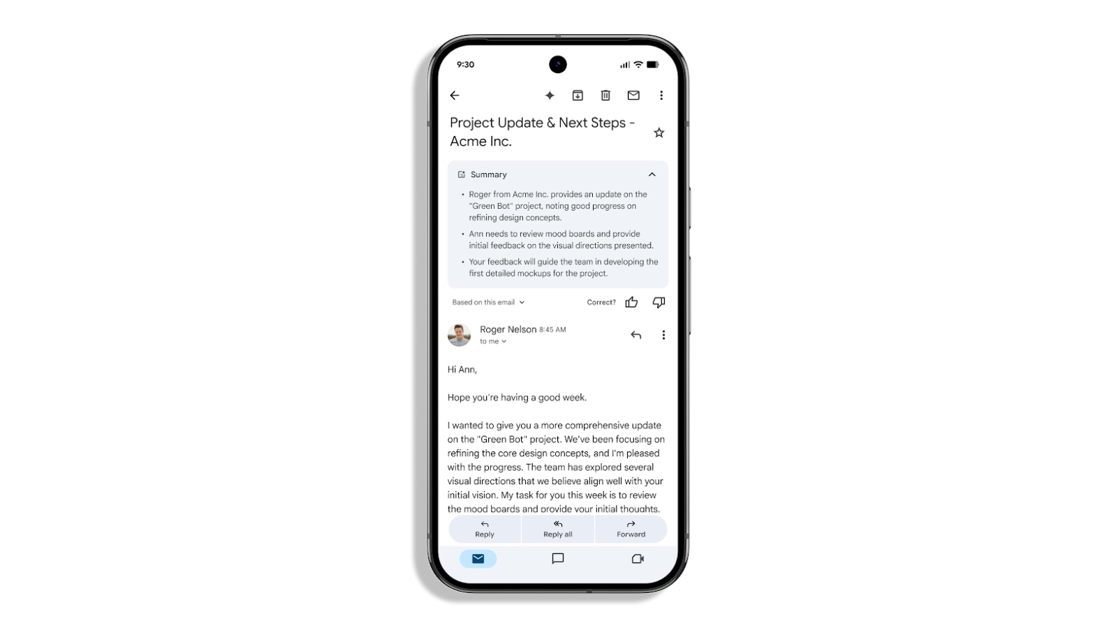 Google Gemini now automatically summarises your Gmail emails