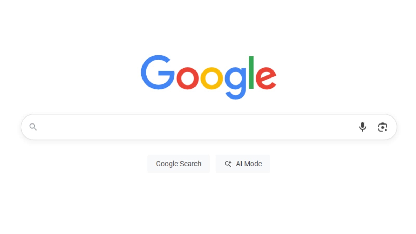 Google experiments with new ‘AI Mode' button, might replace ‘I'm Feeling Lucky'