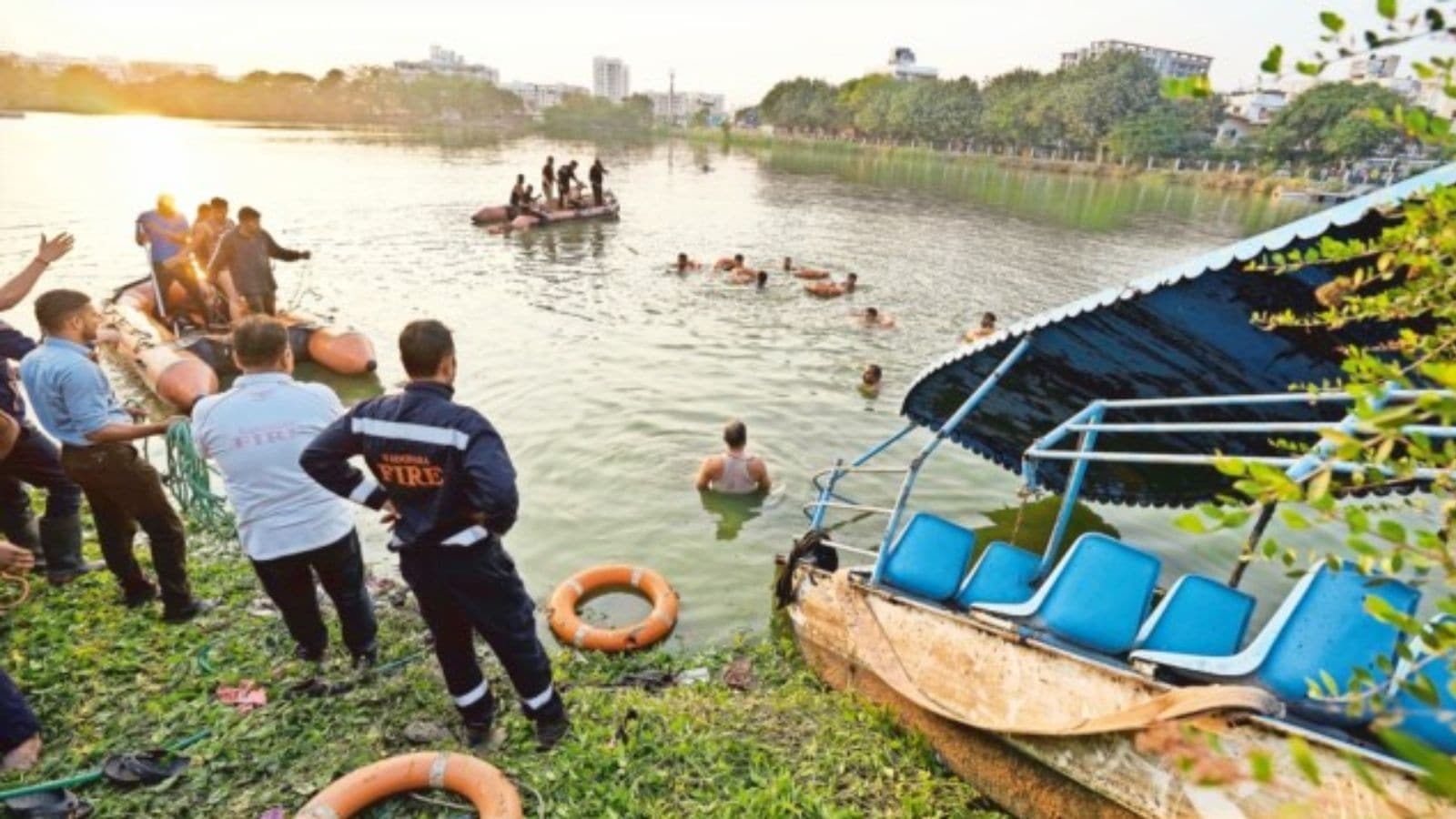 Police question parents of 2 victims of Harni boat tragedy for ‘disrupting' Gujarat CM's inauguration of development works