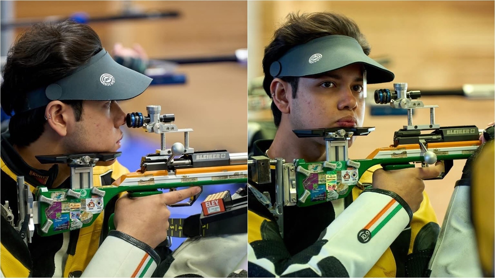 Adriyan Karmakar, with father's 2012 London Olympics rifle, wins bronze at Jr World Cup