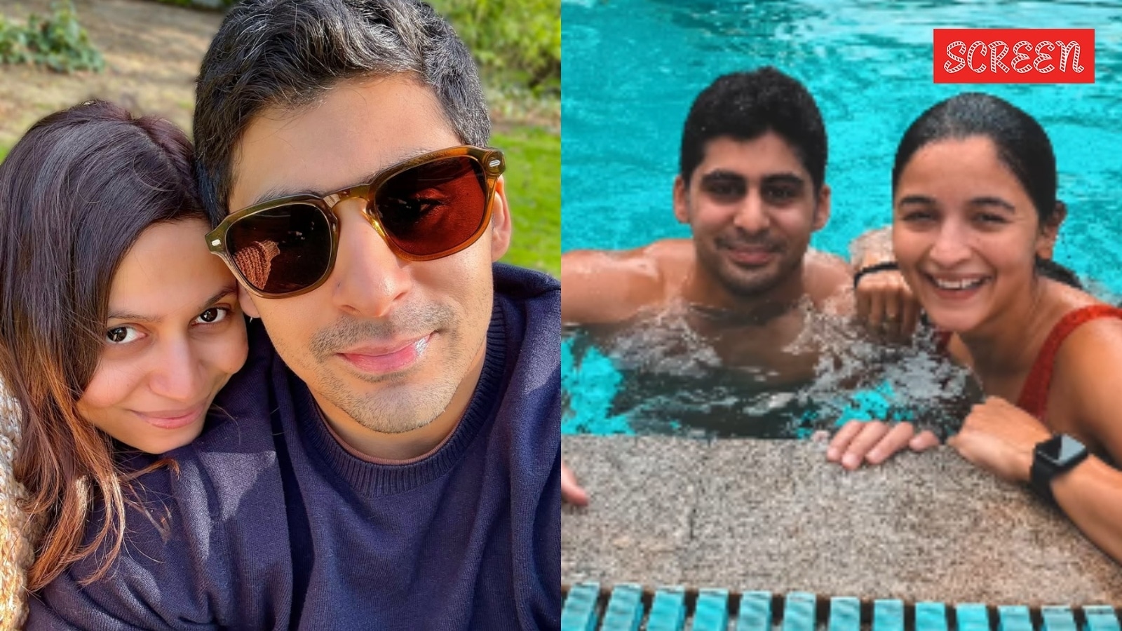 Alia Bhatt poses in the pool with sister Shaheen Bhatt's boyfriend, find out who is Ishaan Mehra? Watch