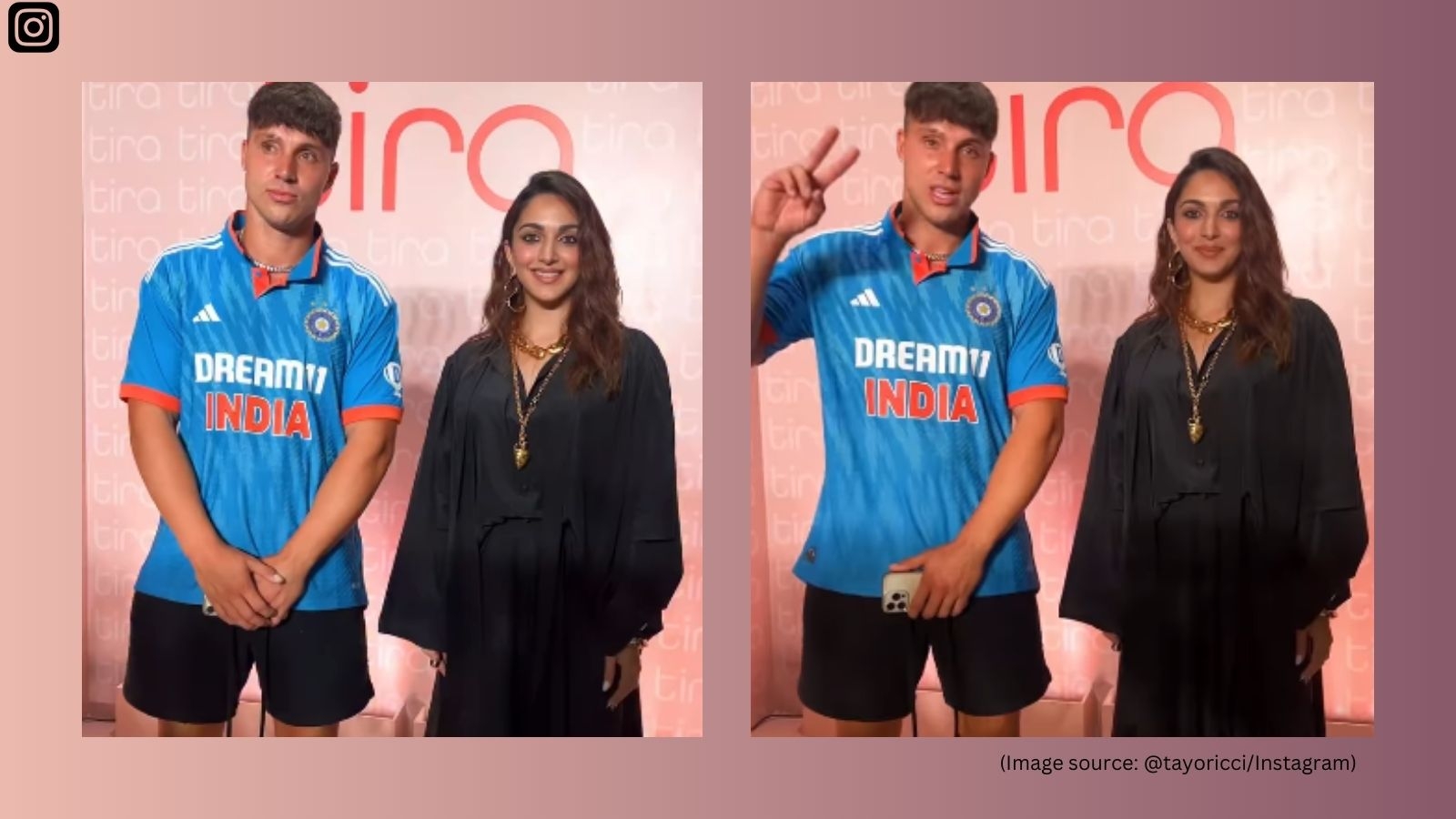 Influencer Tayo Ricci poses with Kiara Advani, asks who she is; offended desi netizens ask ‘Who the hell are you?'
