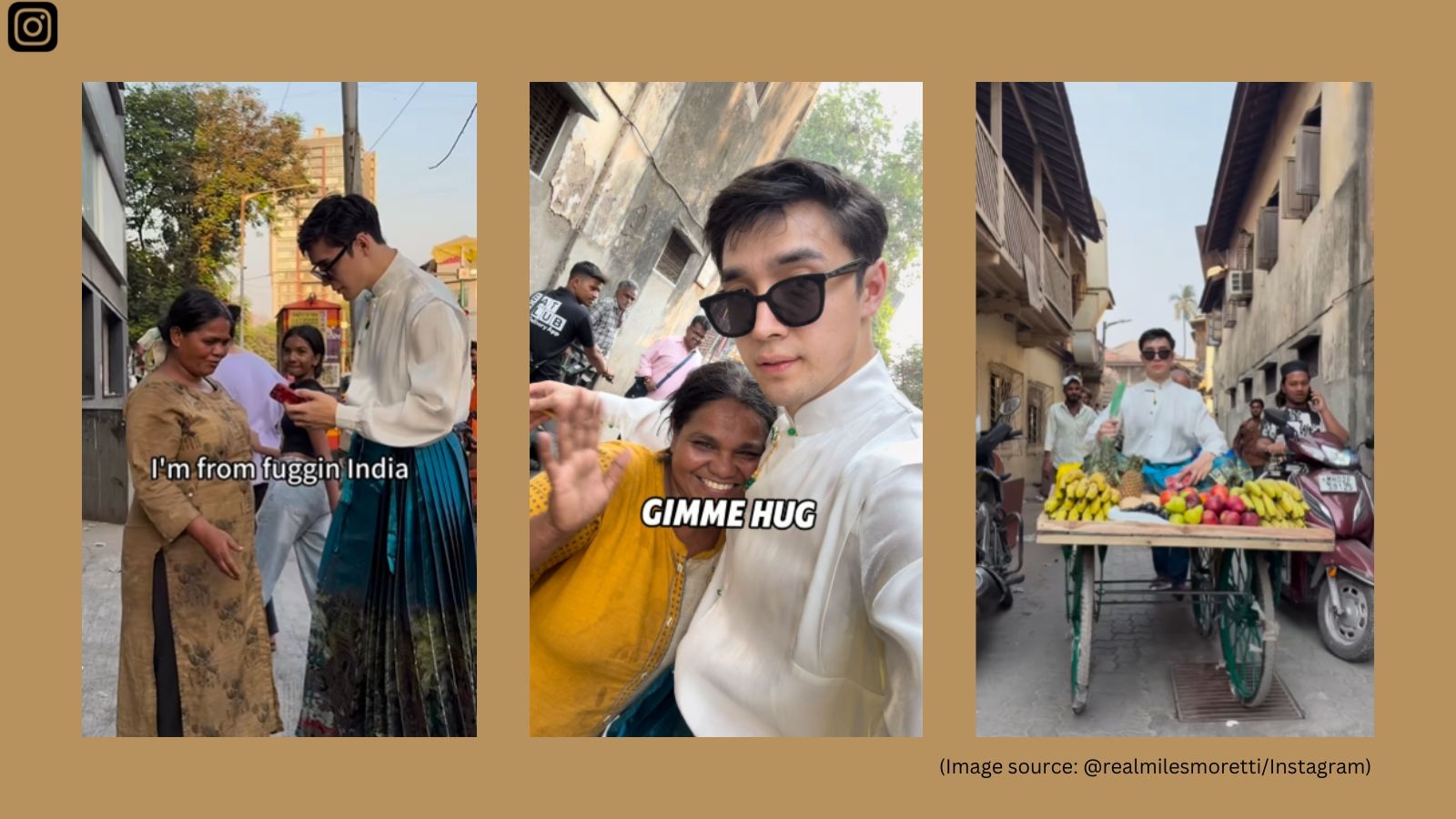 Chinese-American TikToker meets Mumbai woman who says Jackie Chan is her boyfriend, helps her start fruit business