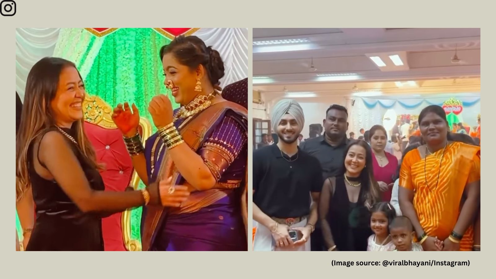 Neha Kakkar attends her driver's wedding with husband Rohanpreet Singh, gifts gold chain to bride