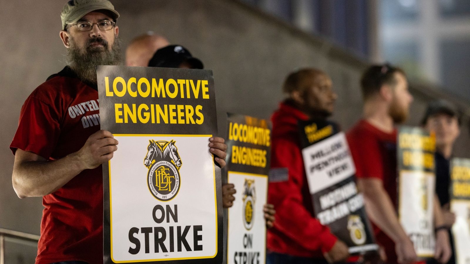 Strike at New Jersey rail system strands New York-bound commuters