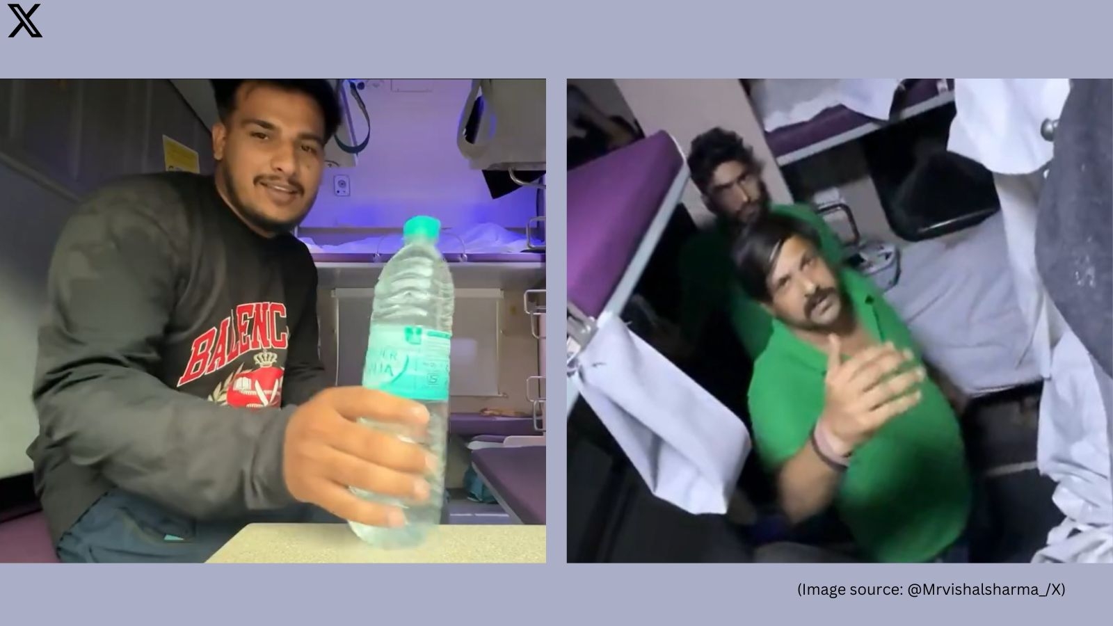 ‘Attempt to kill me': Pantry staff assaults YouTuber in 3rd AC coach for filming overcharging; video goes viral