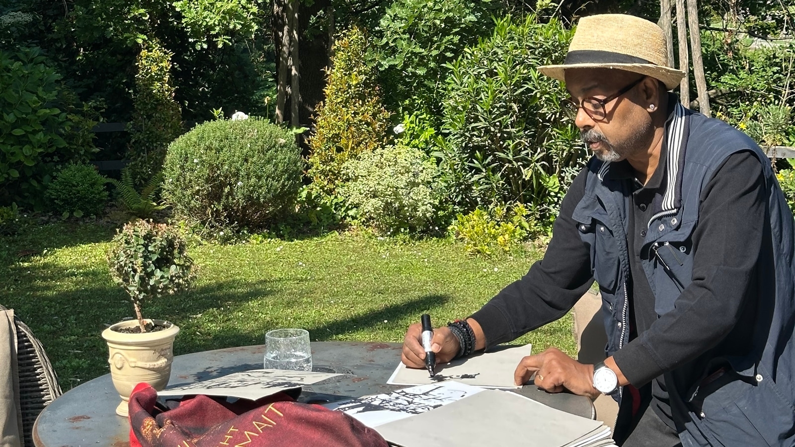 Artist Paresh Maity on his watercolour inspired by India's rich diversity that will be unveiled at Cannes Film Festival on May 18