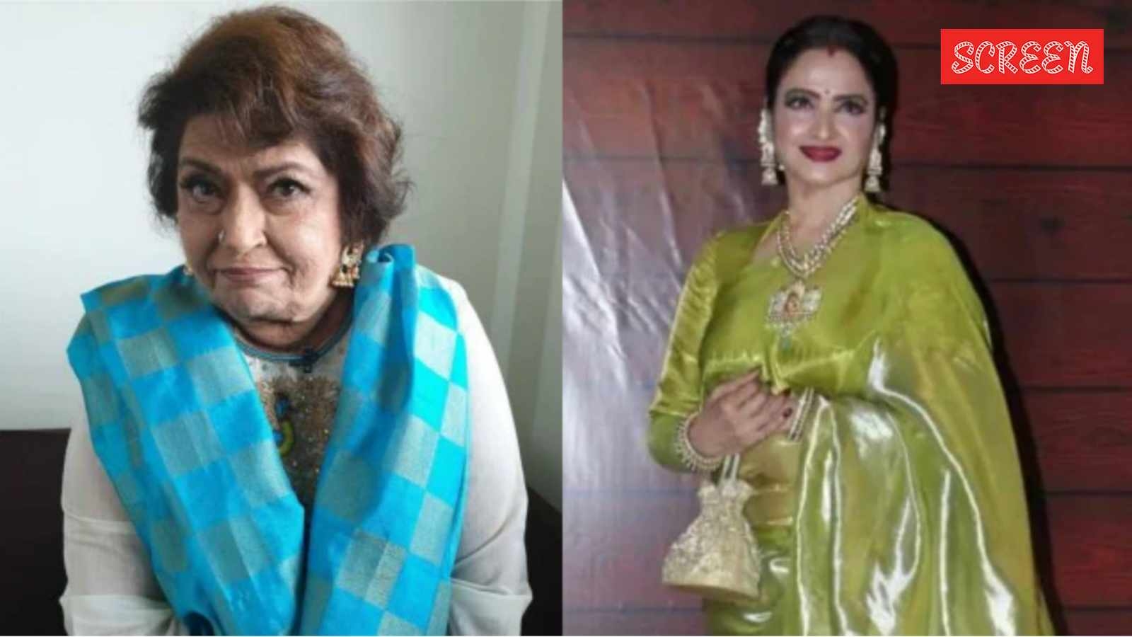 When Saroj Khan made Rekha cry after confronting her for skipping rehearsals and refusing to shoot: ‘I think you are allergic to me'