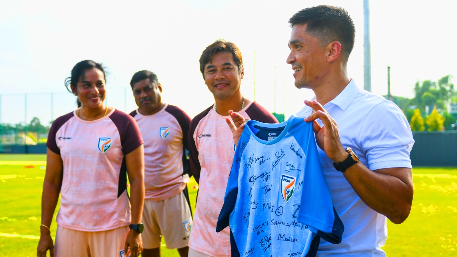Sunil Chhetri's speech for Indian women's team: ‘You'll get time to live normal life… (right now) just go mad'