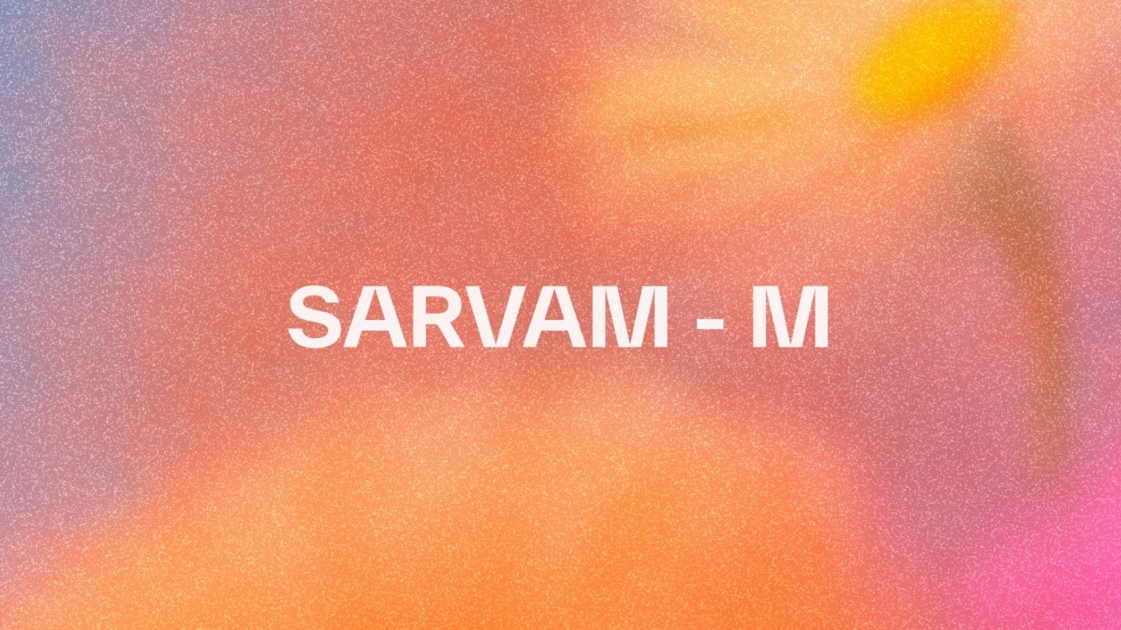 Sarvam AI debuts flagship open-source LLM with 24 billion parameters