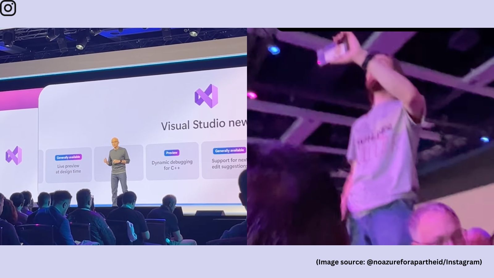 ‘Free Palestine': Microsoft employee protests during Satya Nadella's keynote speech, video goes viral