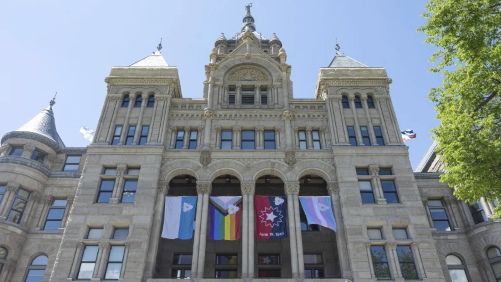 These 2 US cities have made pride flags official city emblems