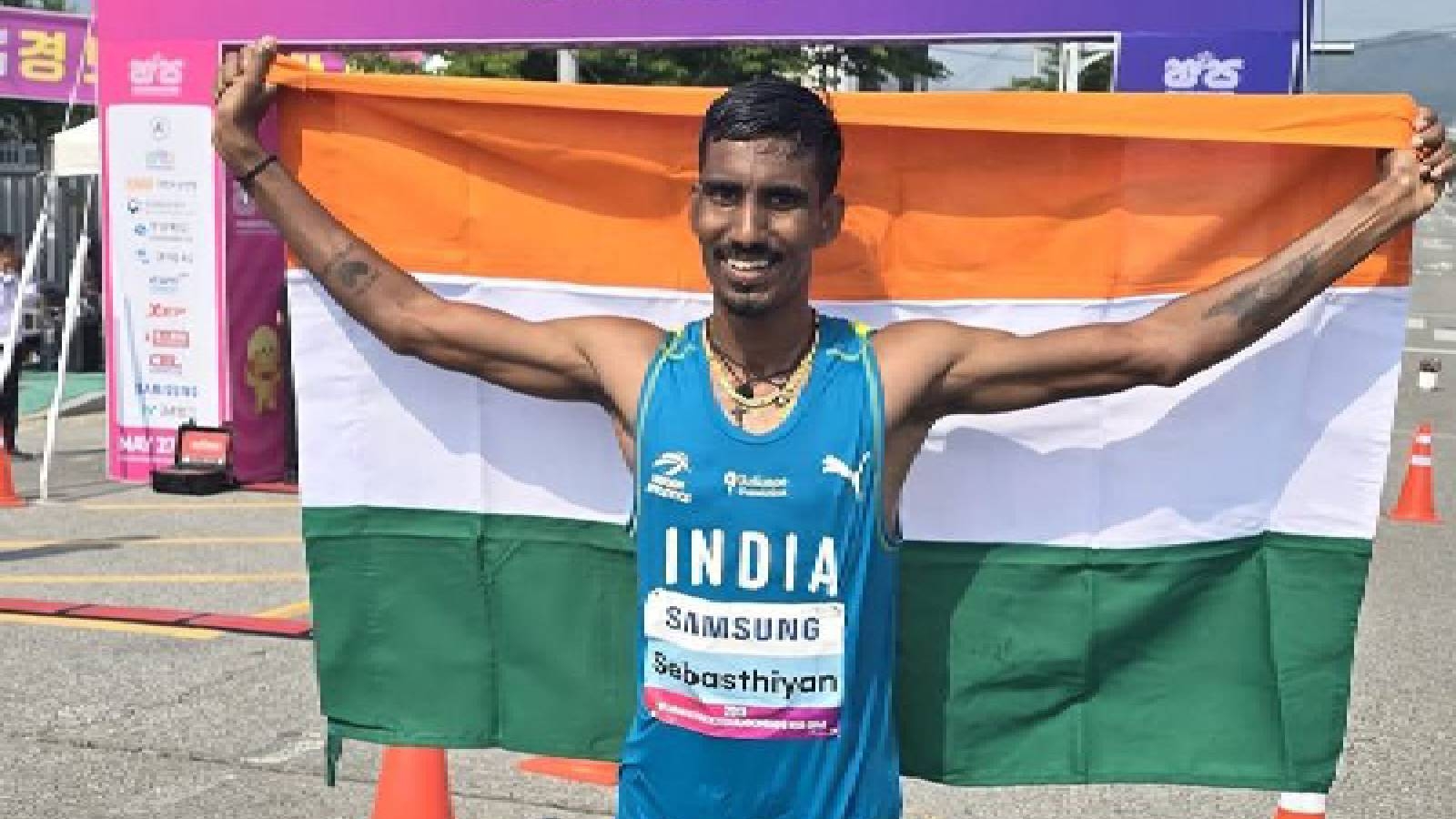 Race walker Servin Sebastian's inspiring story: from nearly quitting four months back to winning bronze at Asian Athletics Championship