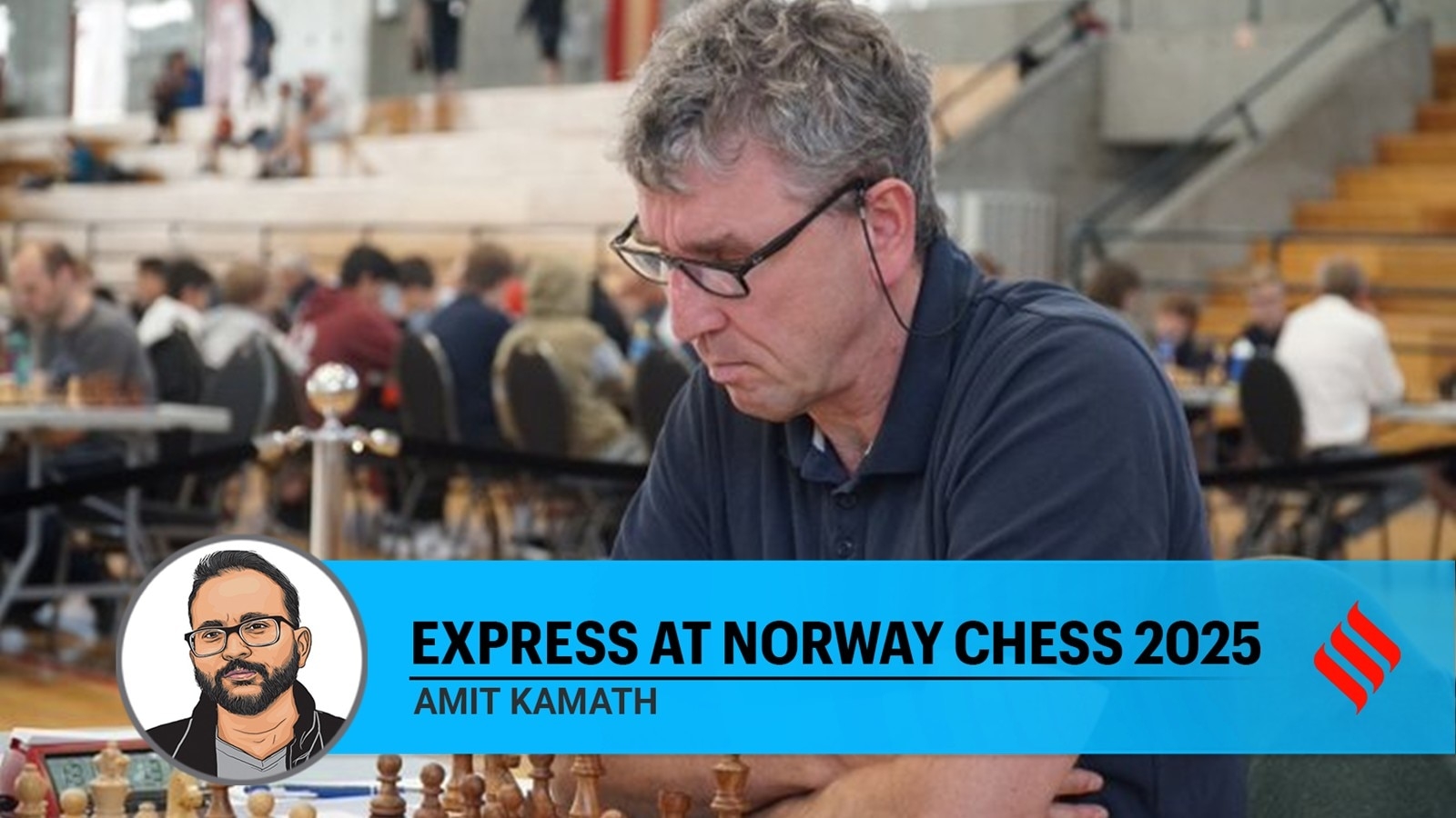 Before Magnus Carlsen, Norway had Simen Agdestein who played Kasparov, Anand in chess and battled Maldini on football pitch