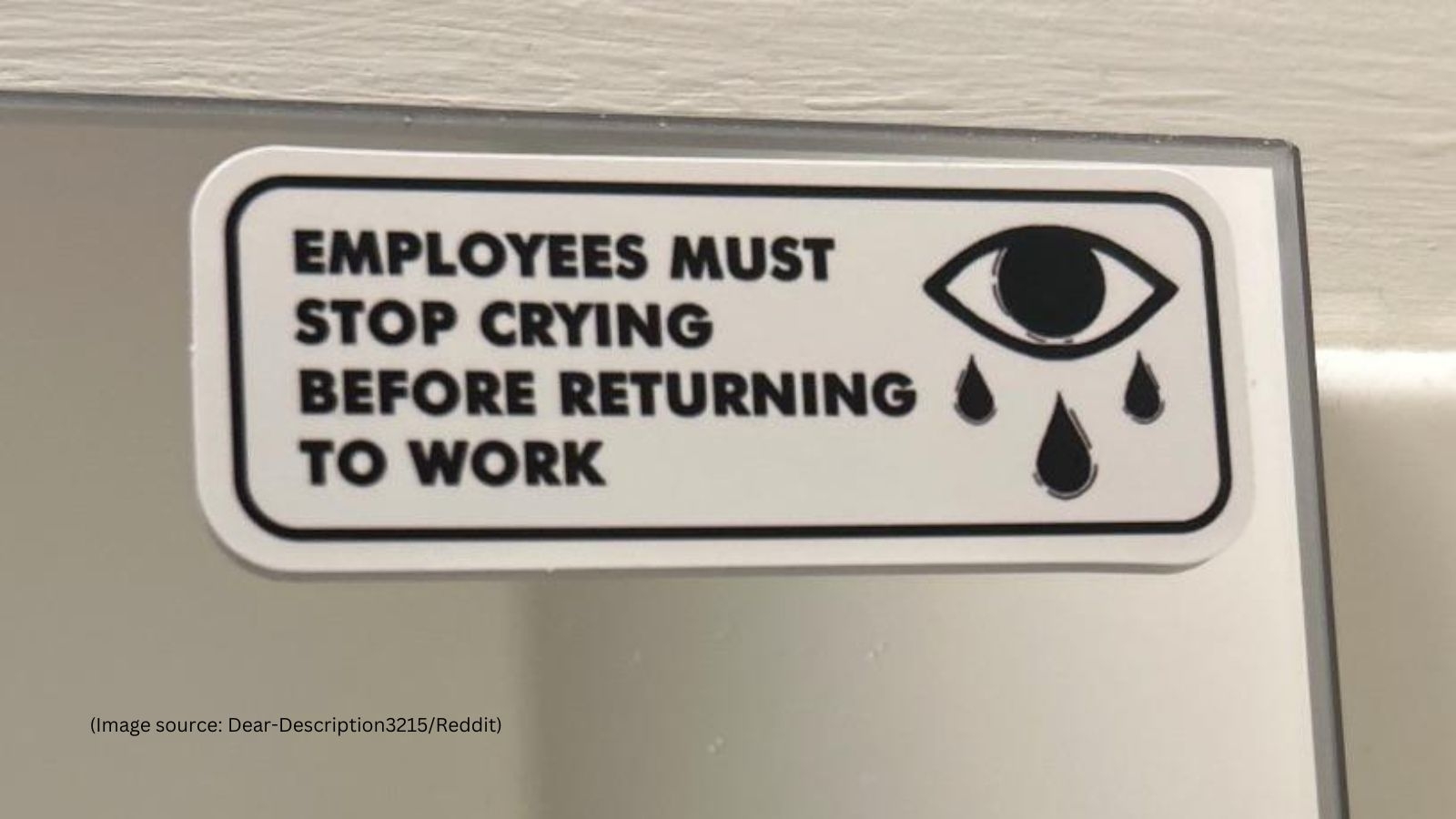 April fools' joke backfires: Canadian employee fired after posting ‘this sticker' in washroom