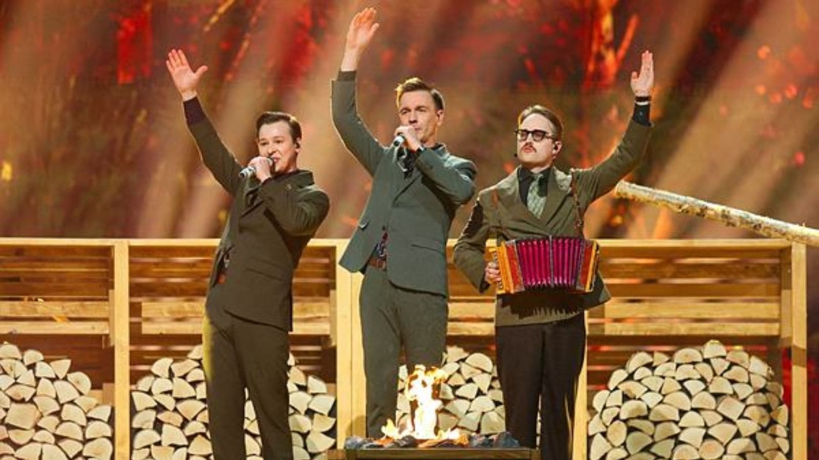 Sweden's sauna song is hot favourite for Swiss Eurovision