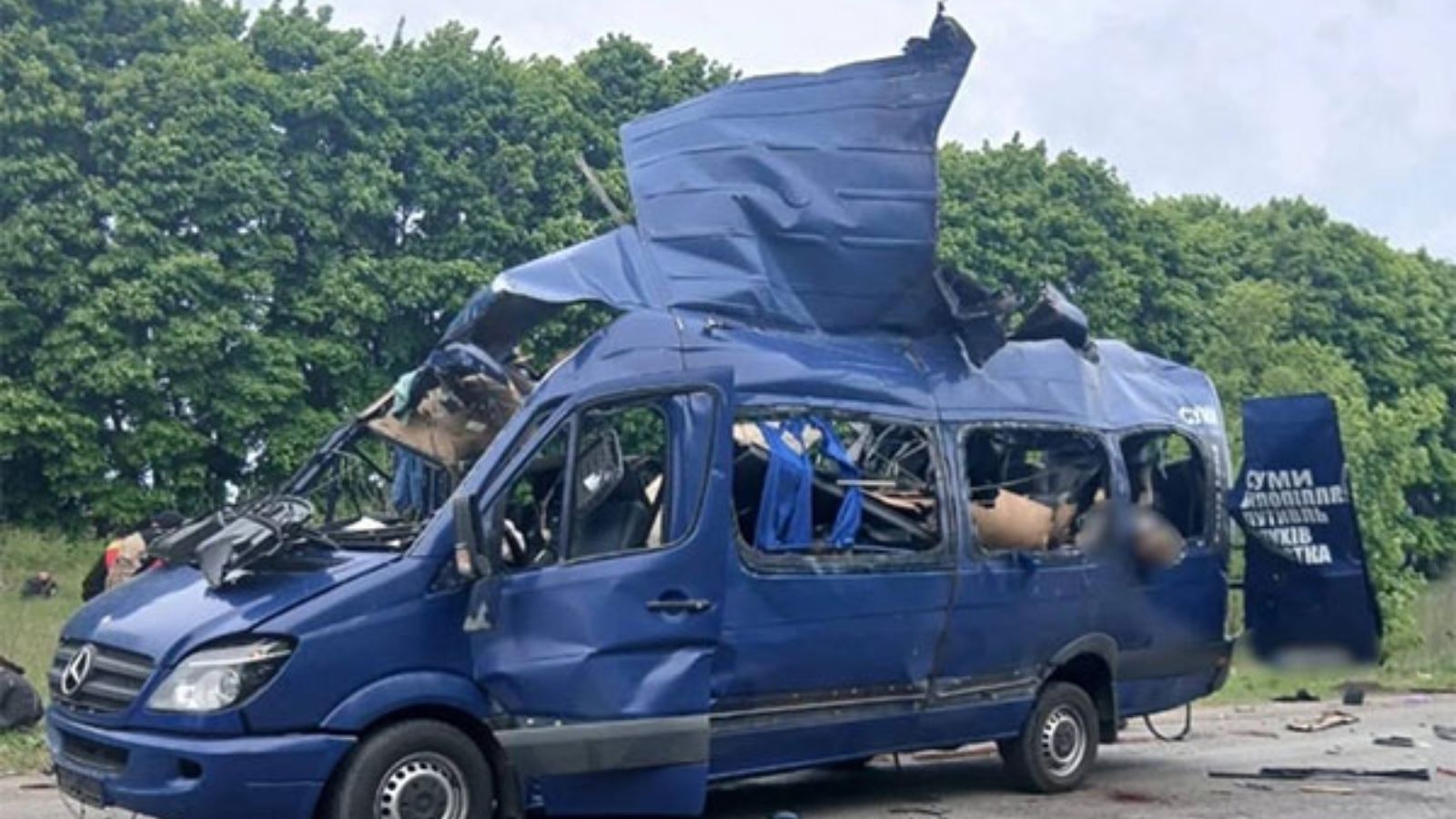 Hours after peace talks, Russian strike on passenger van in Ukraine kills nine; Kyiv calls for tougher sanctions