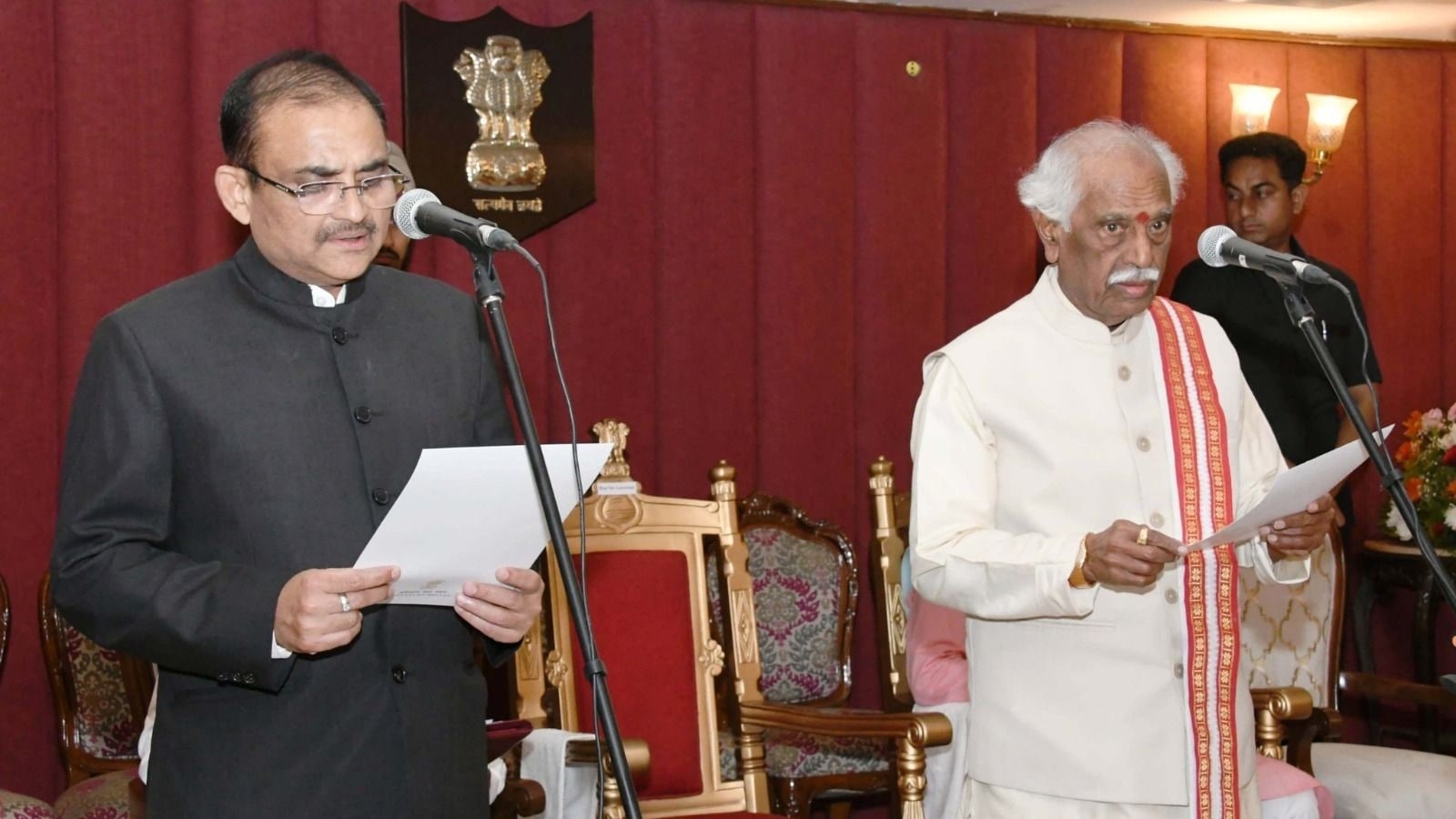TVSN Prasad sworn in as Haryana Chief Info Commissioner