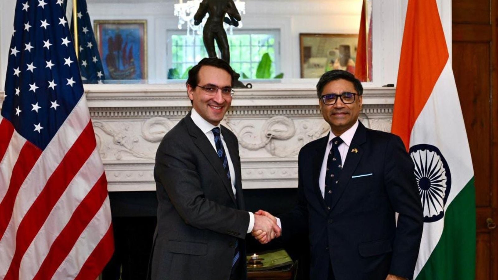 Foreign Secretary Vikram Misri meets US Under Secretary Jeffrey Kessler in Washington New York/Washington