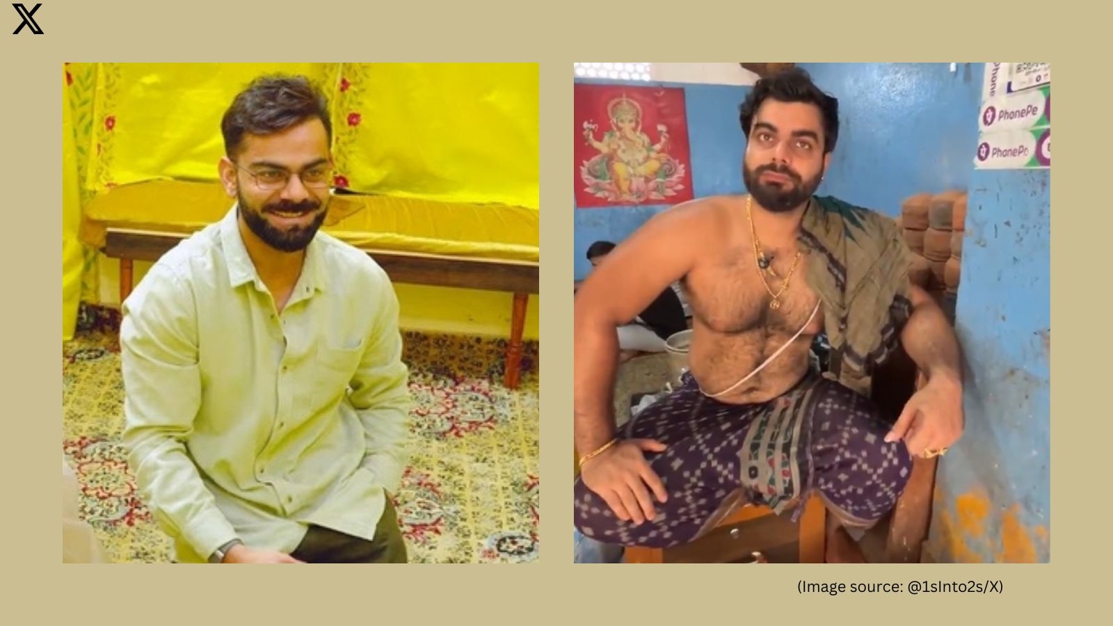 ‘Virat Kohli's judwaa' spotted serving prasad at Bhubaneswar temple; video goes viral: ‘Finally became the pooja path type'