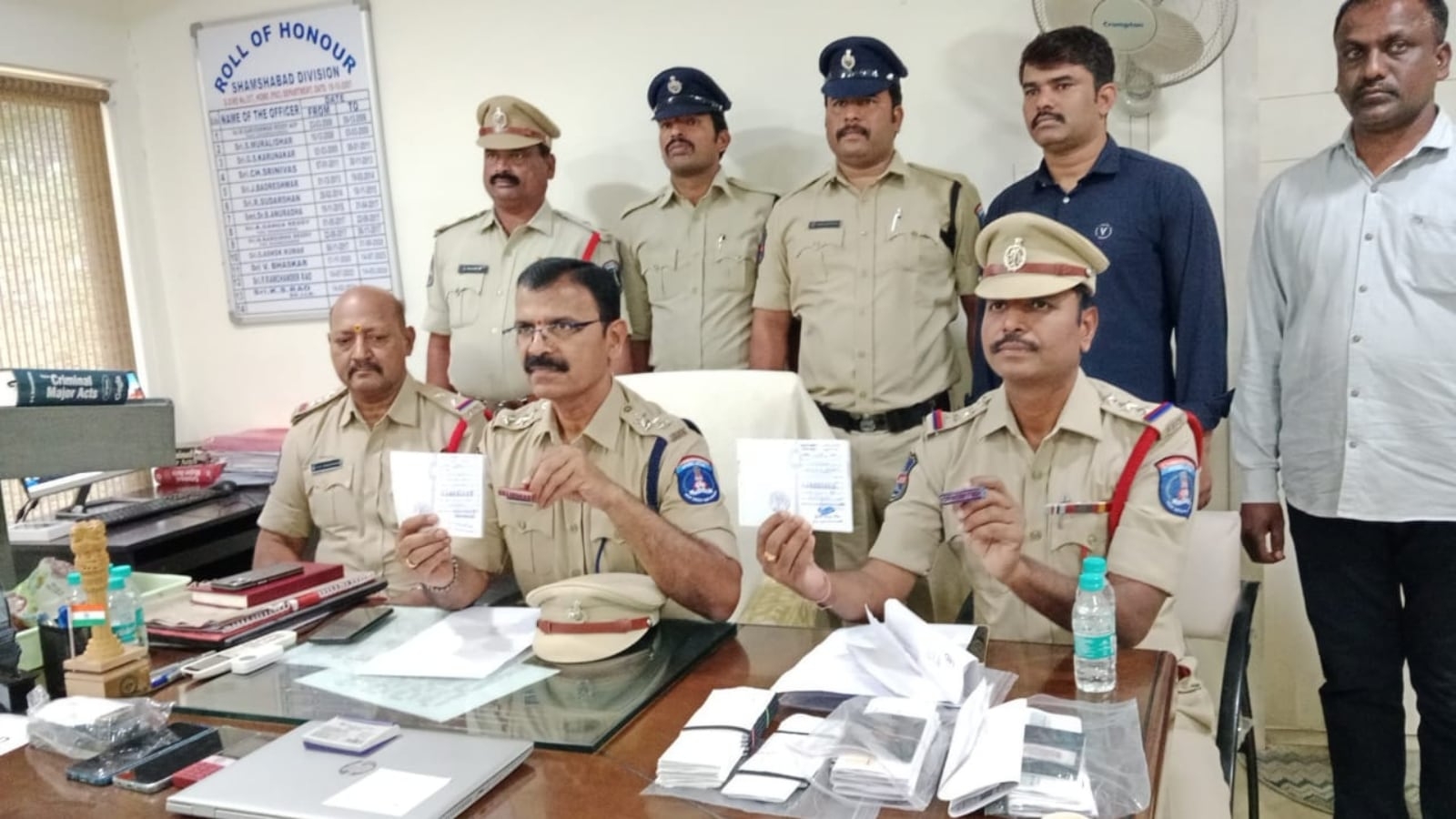 2 Hyderabad men held for trafficking workers to Gulf by forging work visas