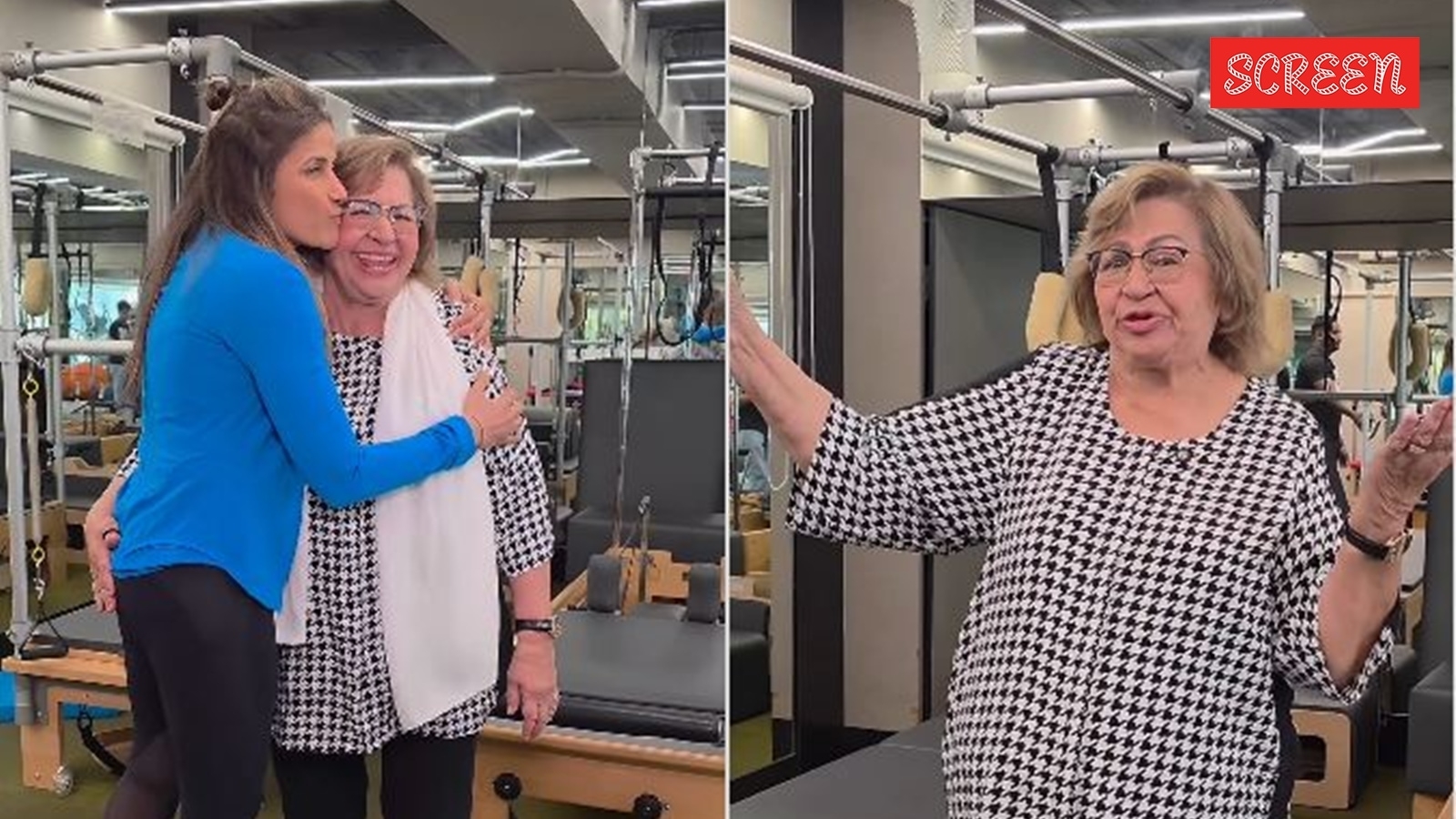 Helen jumps on a trampoline, does Pilates, dances to ‘Monica O My Darling' as part of her workout: ‘I am a girl of 85'. Watch
