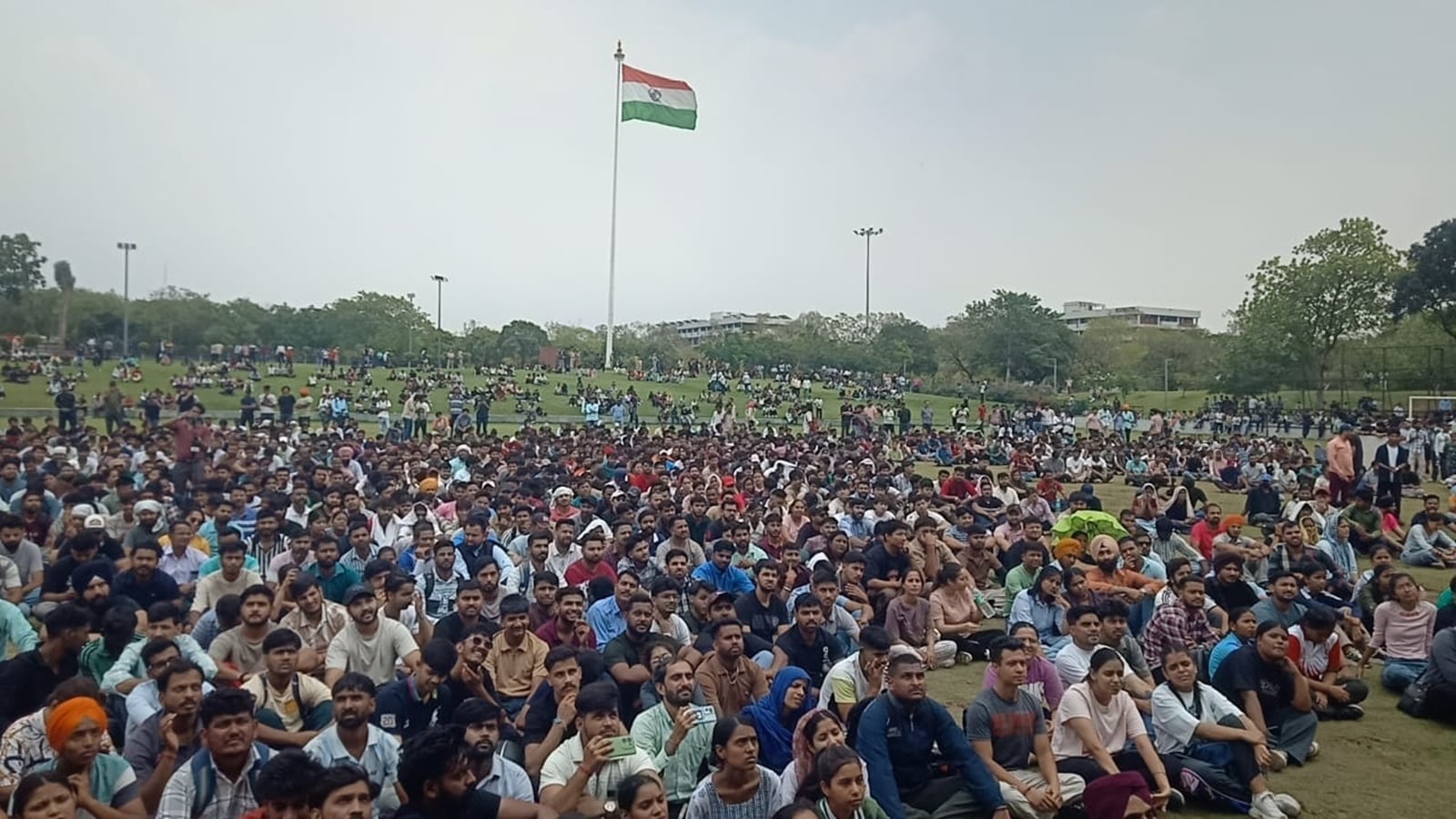 With ‘High Josh', a sea of youngsters turn up for Civil Defence Volunteer program in Chandigarh