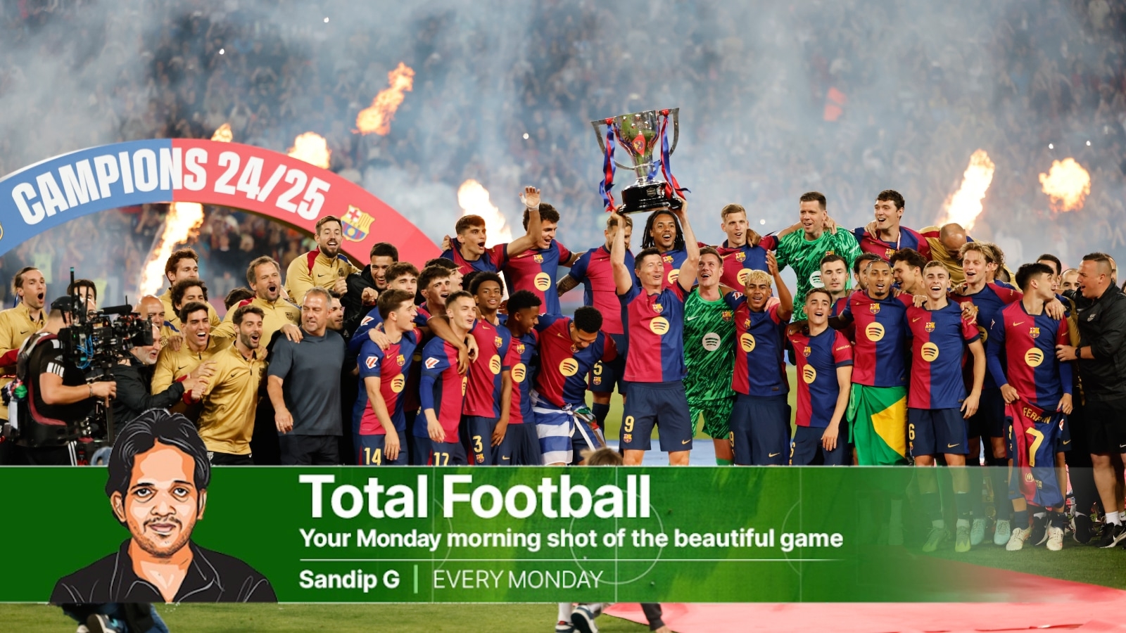 Barcelona – back to playing football that is happy, happening and hypnotic
