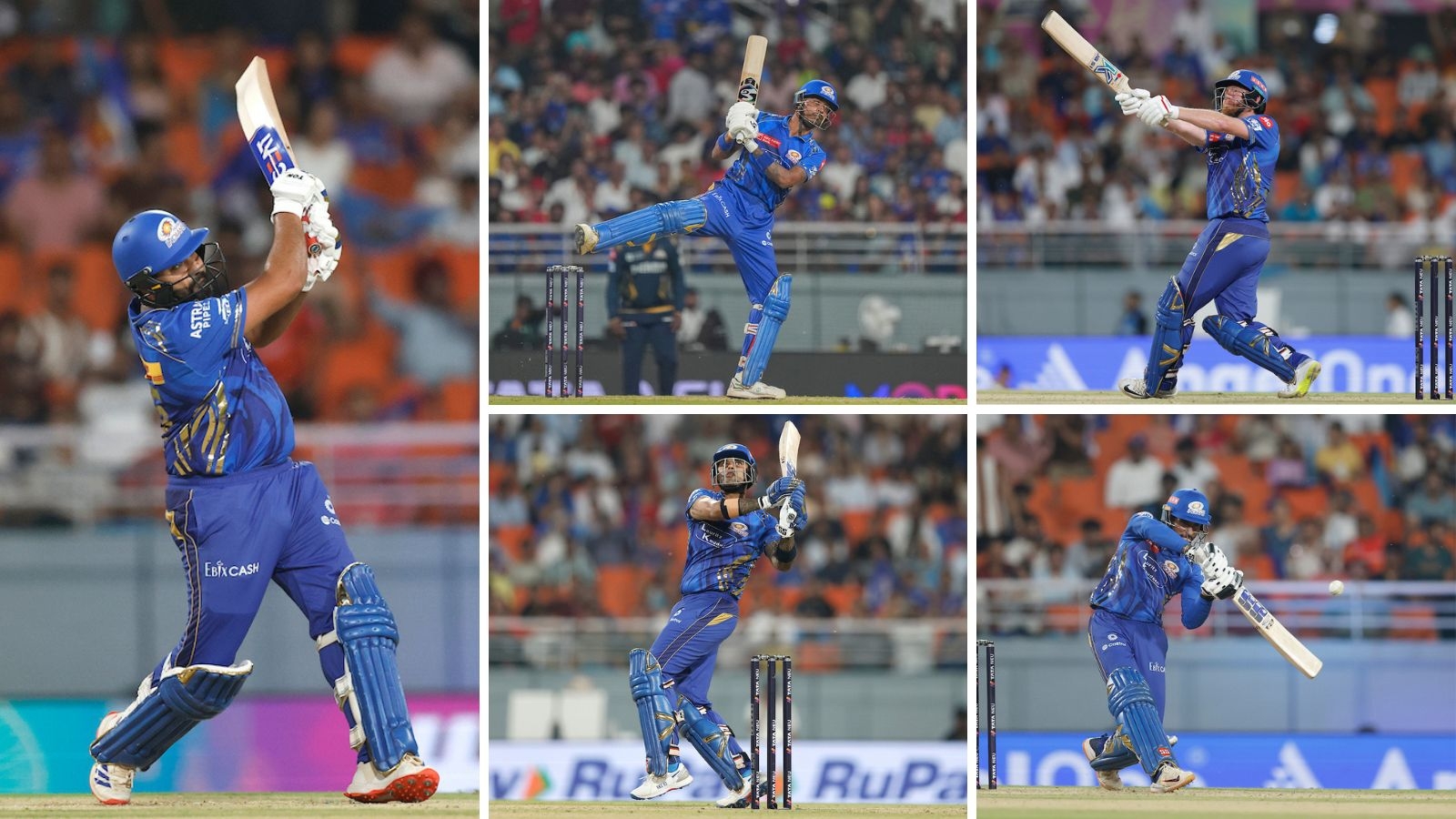 MI-5: What unique six-hitting record did Mumbai Indians batters set in IPL 2025 Eliminator win vs Gujarat Titans?