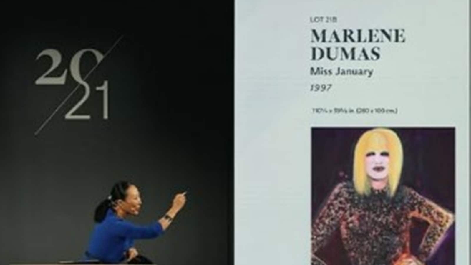 At $13.6 million, new record for the most expensive living woman artist