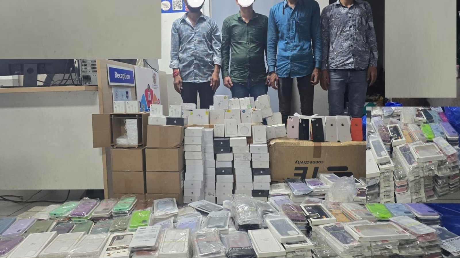 Hyderabad police seize fake Apple accessories worth Rs 1.1 crore, arrest 4