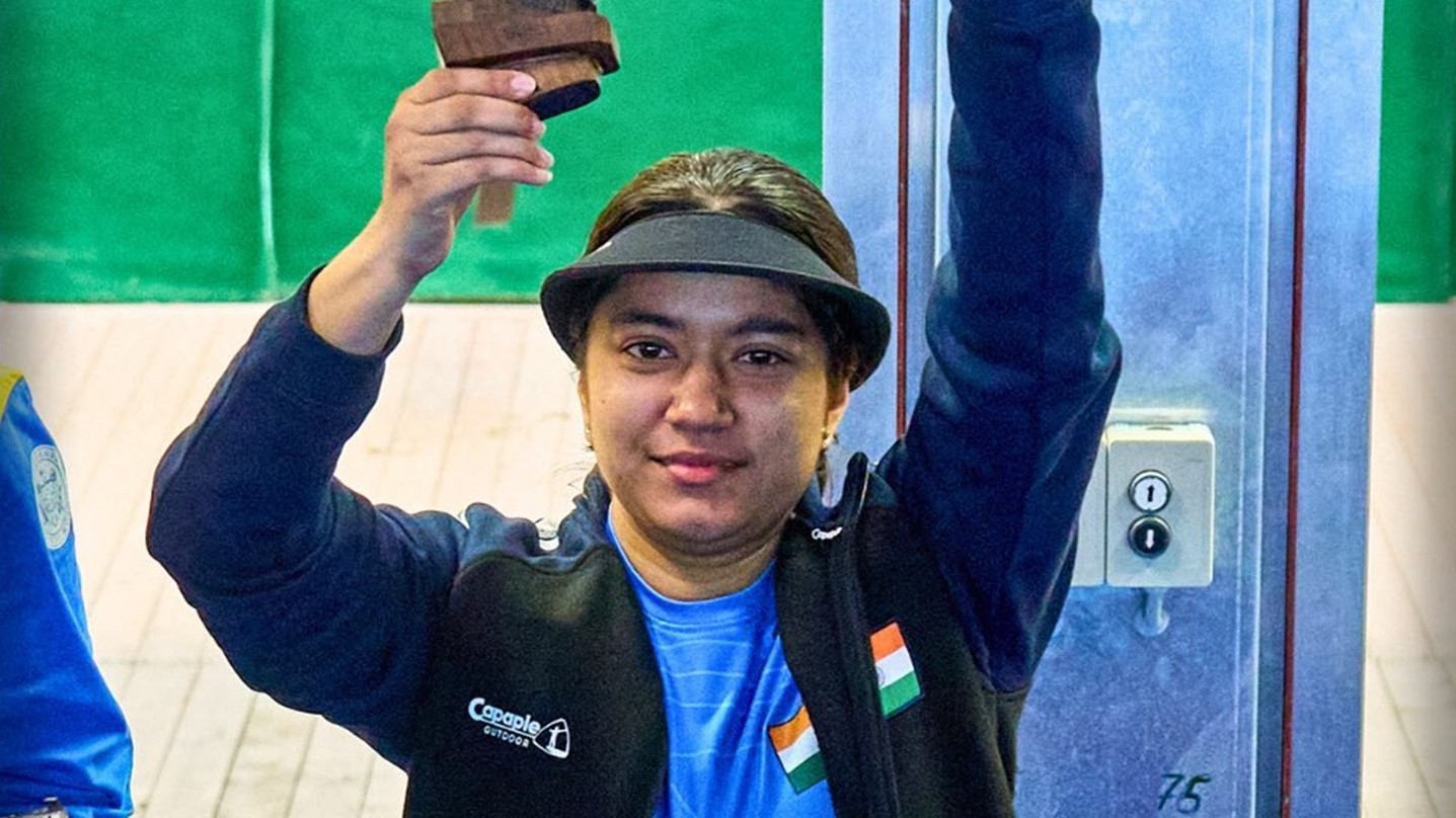 India's teenage shooter trumps two-time Olympian to win Junior World Cup gold medal