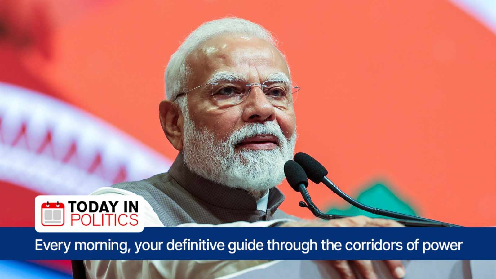 Today in Politics: PM Modi on a whirlwind  tour of Bengal, Bihar among four states