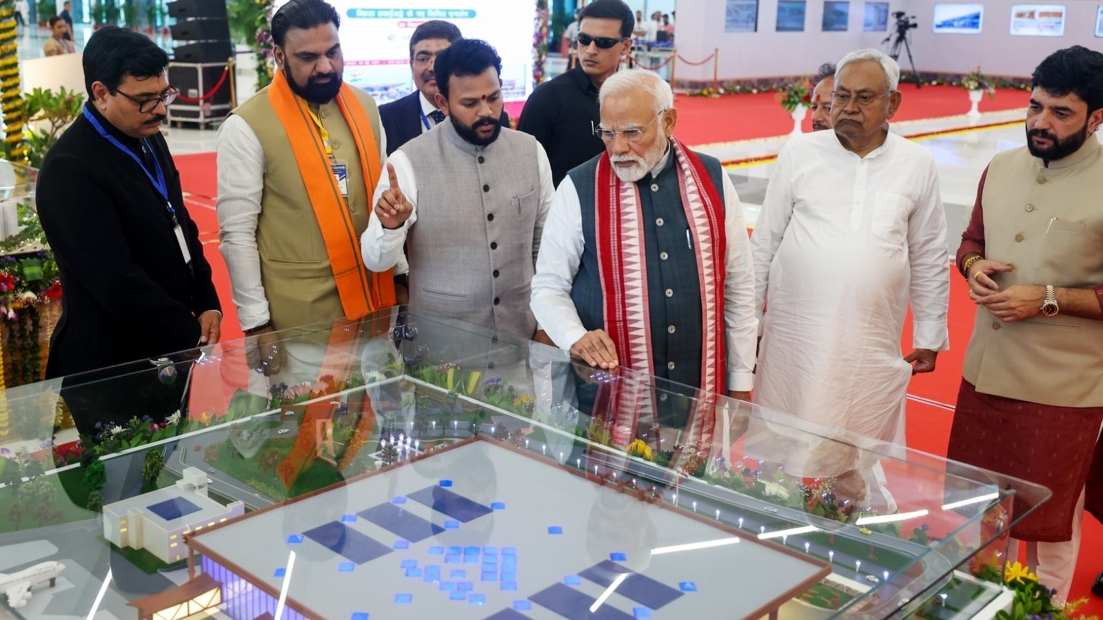 PM Modi begins Bihar visit with 5-km roadshow, inauguration of new Patna airport terminal