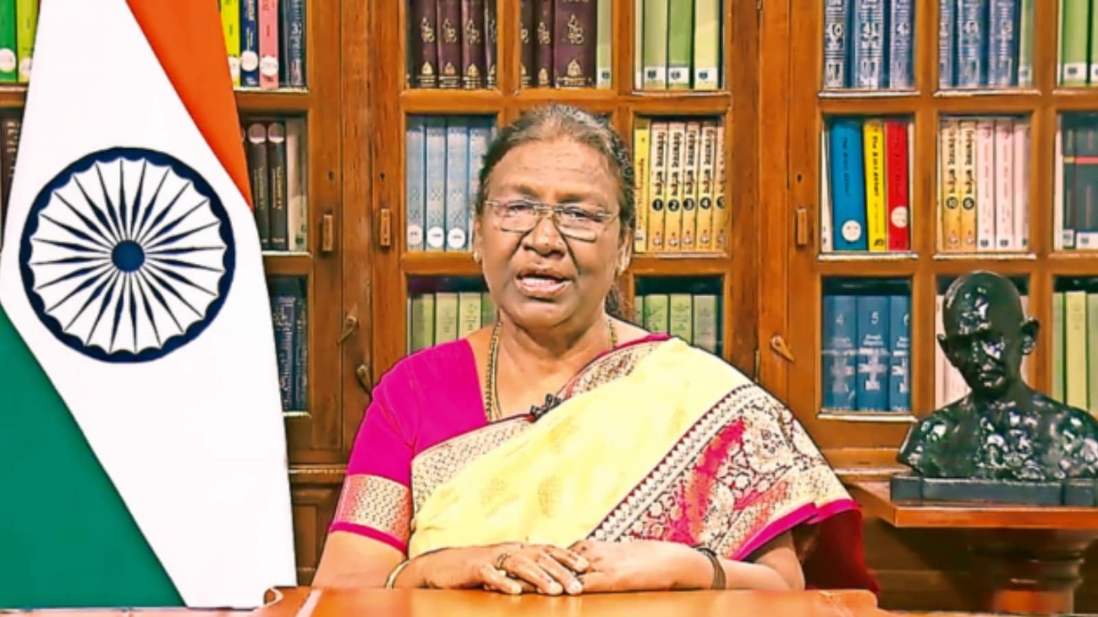 Empower panchayats to mediate, settle disputes, says President Droupadi Murmu