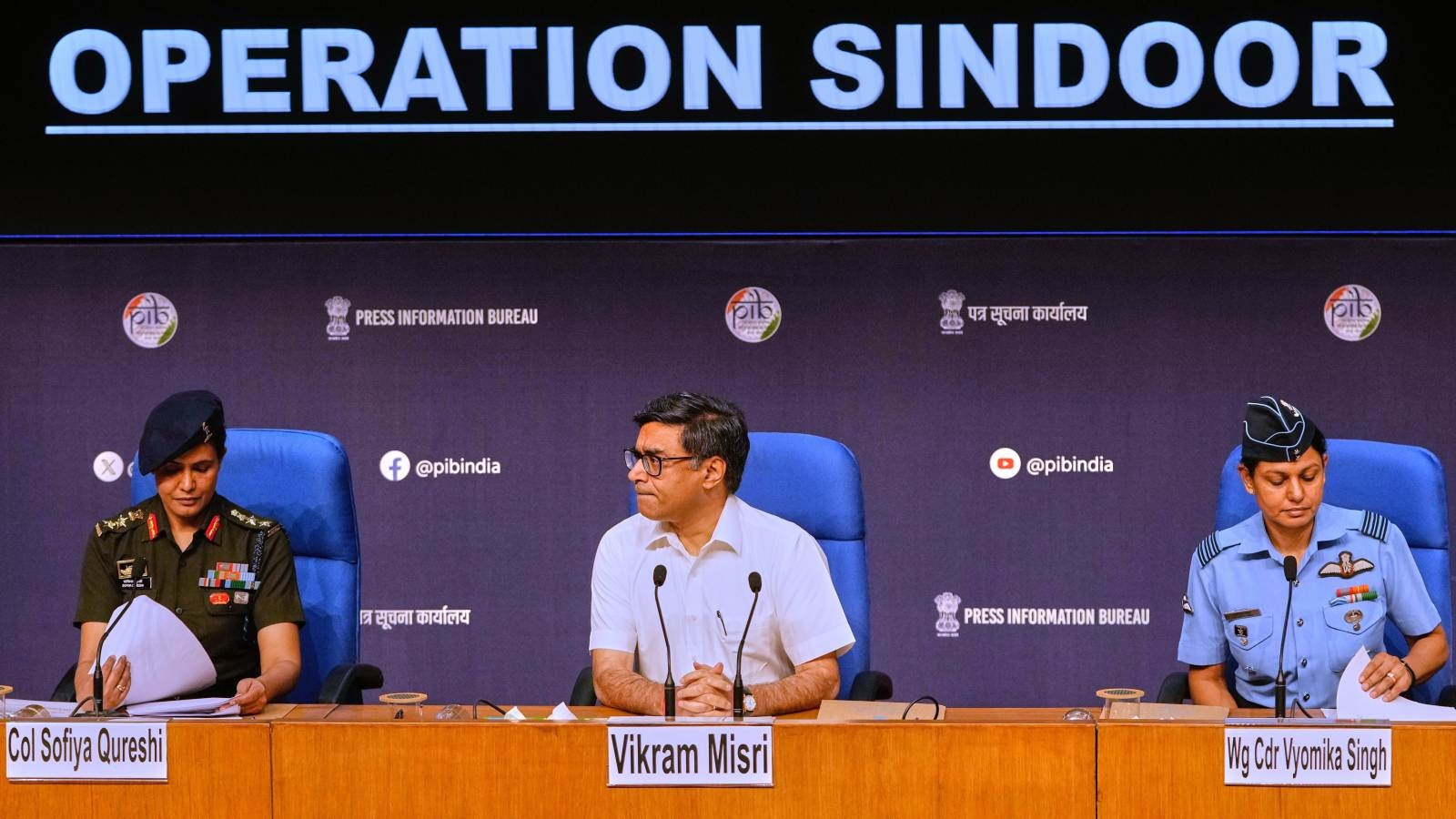 Operation Sindoor: Meet Col Sofiya Qureshi and Wing Commander Vyomika Singh leading Modi Govt's military messaging