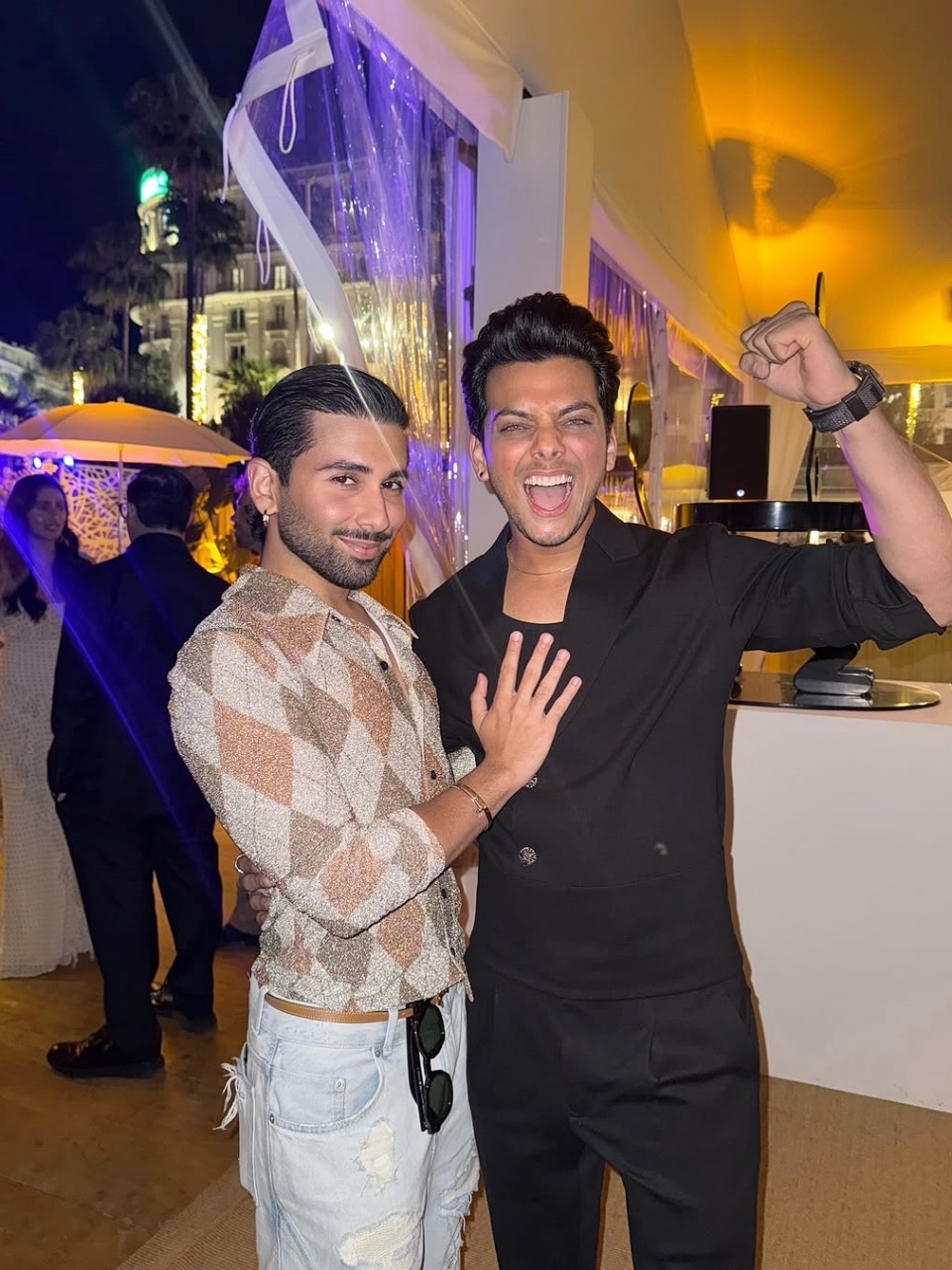 Homebound's Vishal Jethwa says 'stardom starts here' after posing with Orry at Cannes