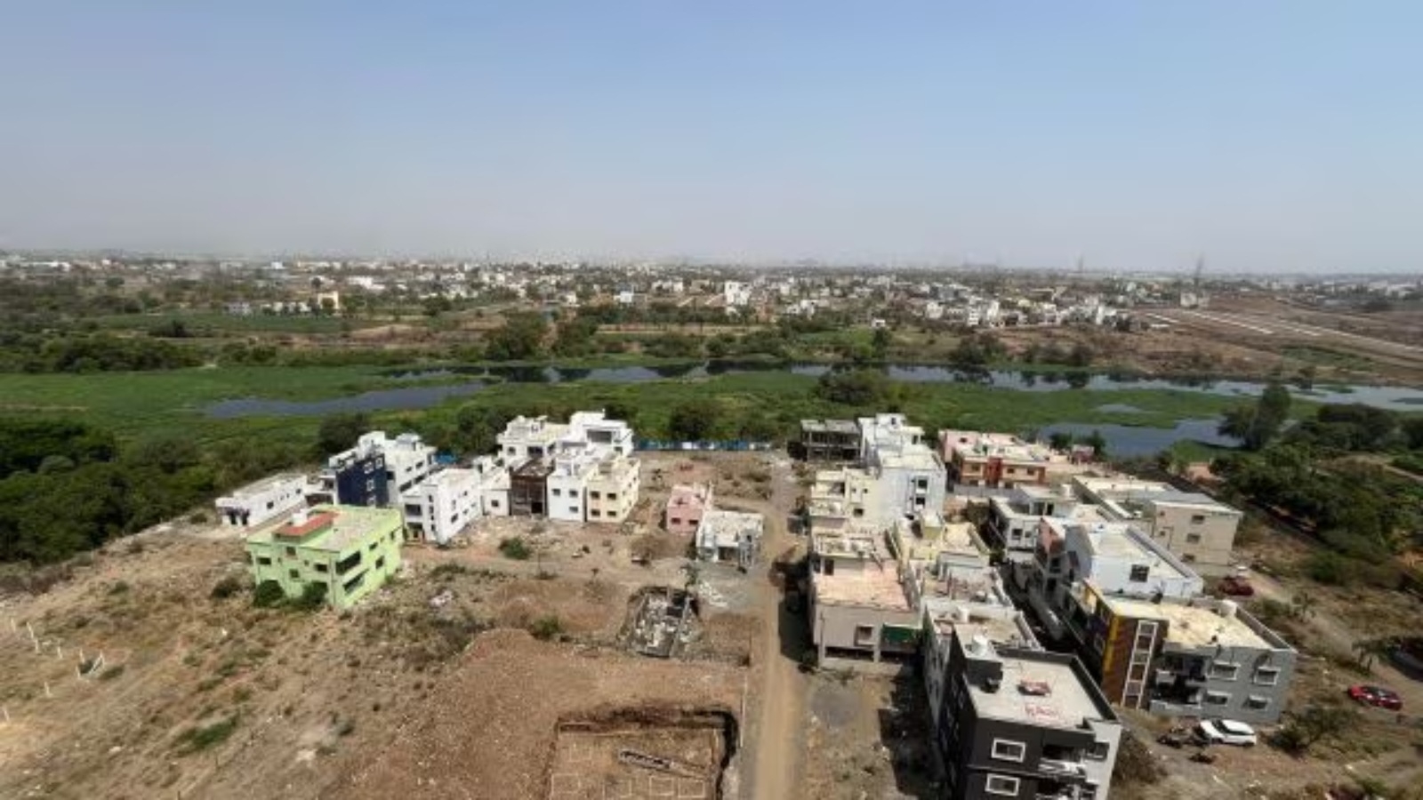 PCMC starts razing 36 structures in Chikhli near River Indrayani for violating environmental laws